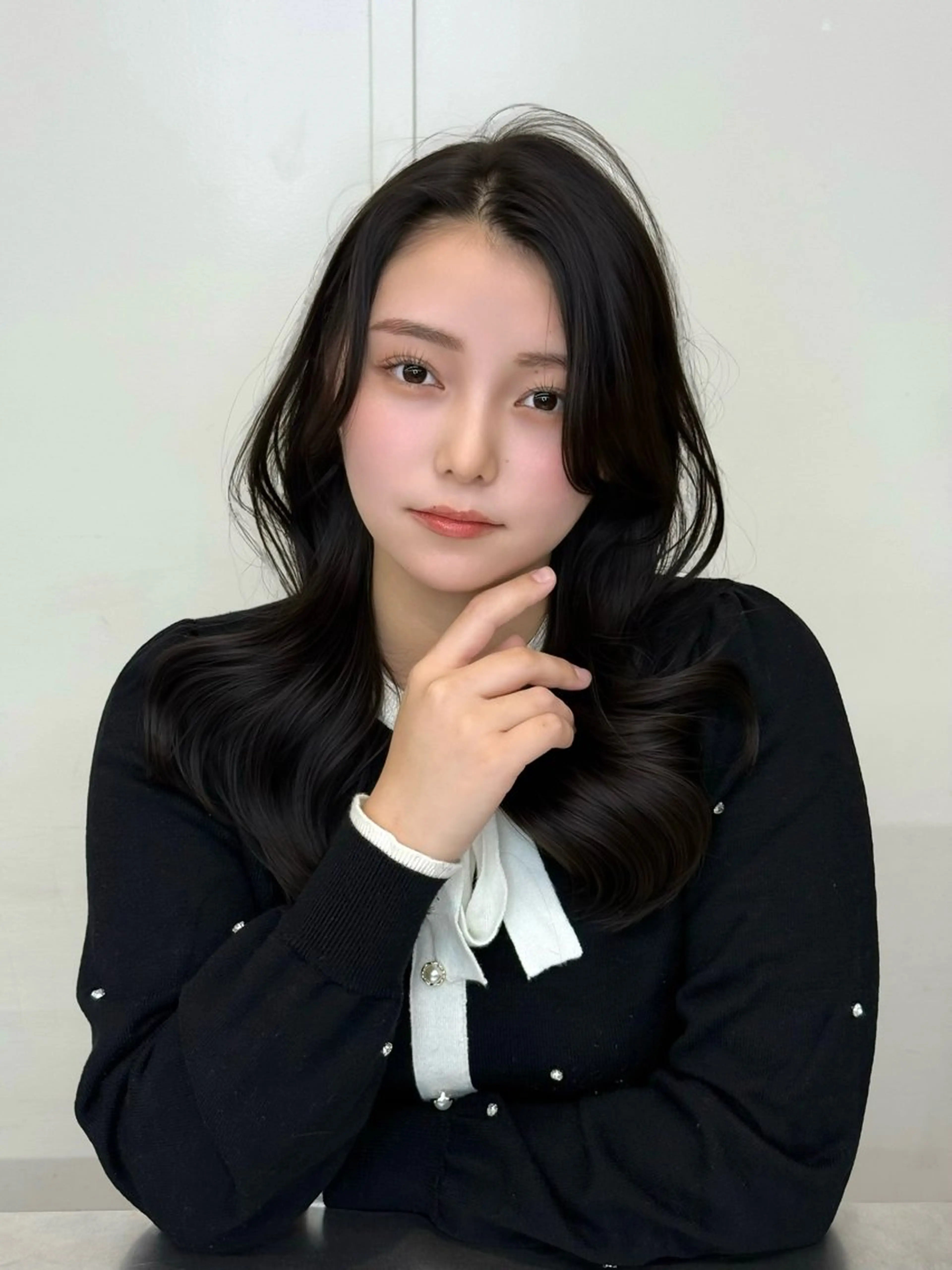 セミロング カラー アッシュ ブリーチ 透明感カラー ダブルカラー グレージュ カット ヘアカラー トリートメント 髪質改善カラー🦋 レイヤー/ナカネのヘアスタイル