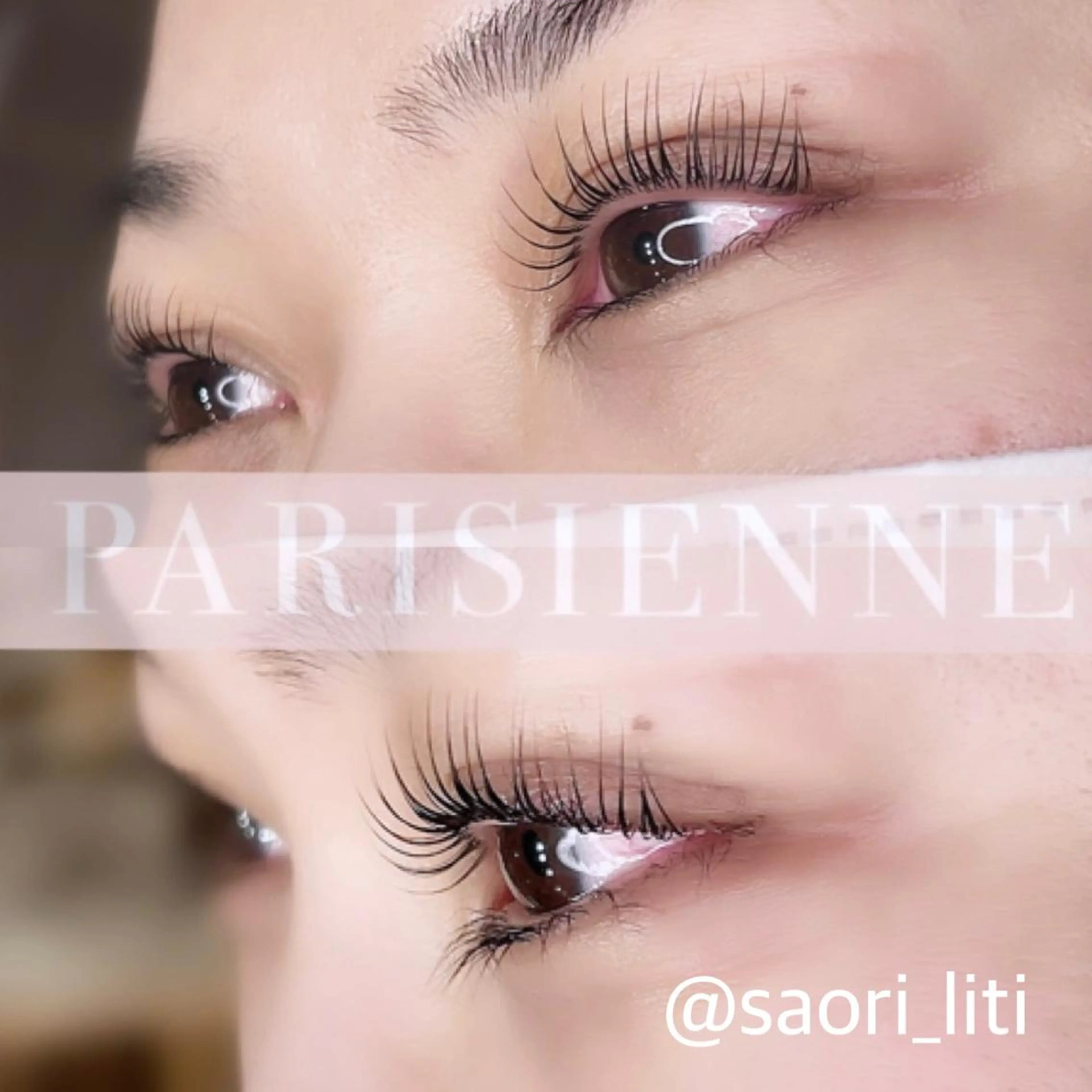 マツエク・マツパ パリジェンヌラッシュリフト Liti 恵比寿店 SAORIのマツエク・マツパデザイン