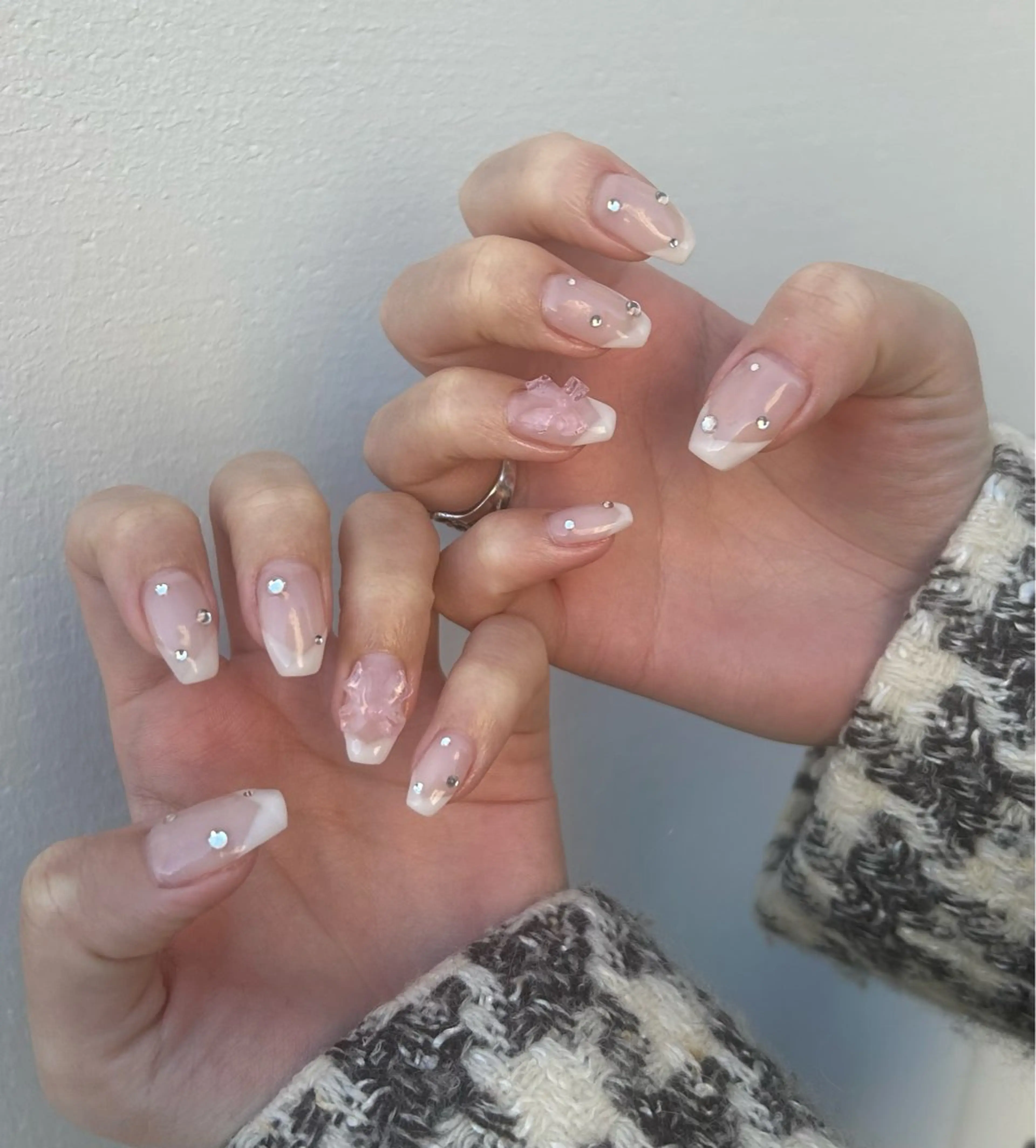 ネイル SEINA_ NAIL🐈‍⬛💗のネイルデザイン