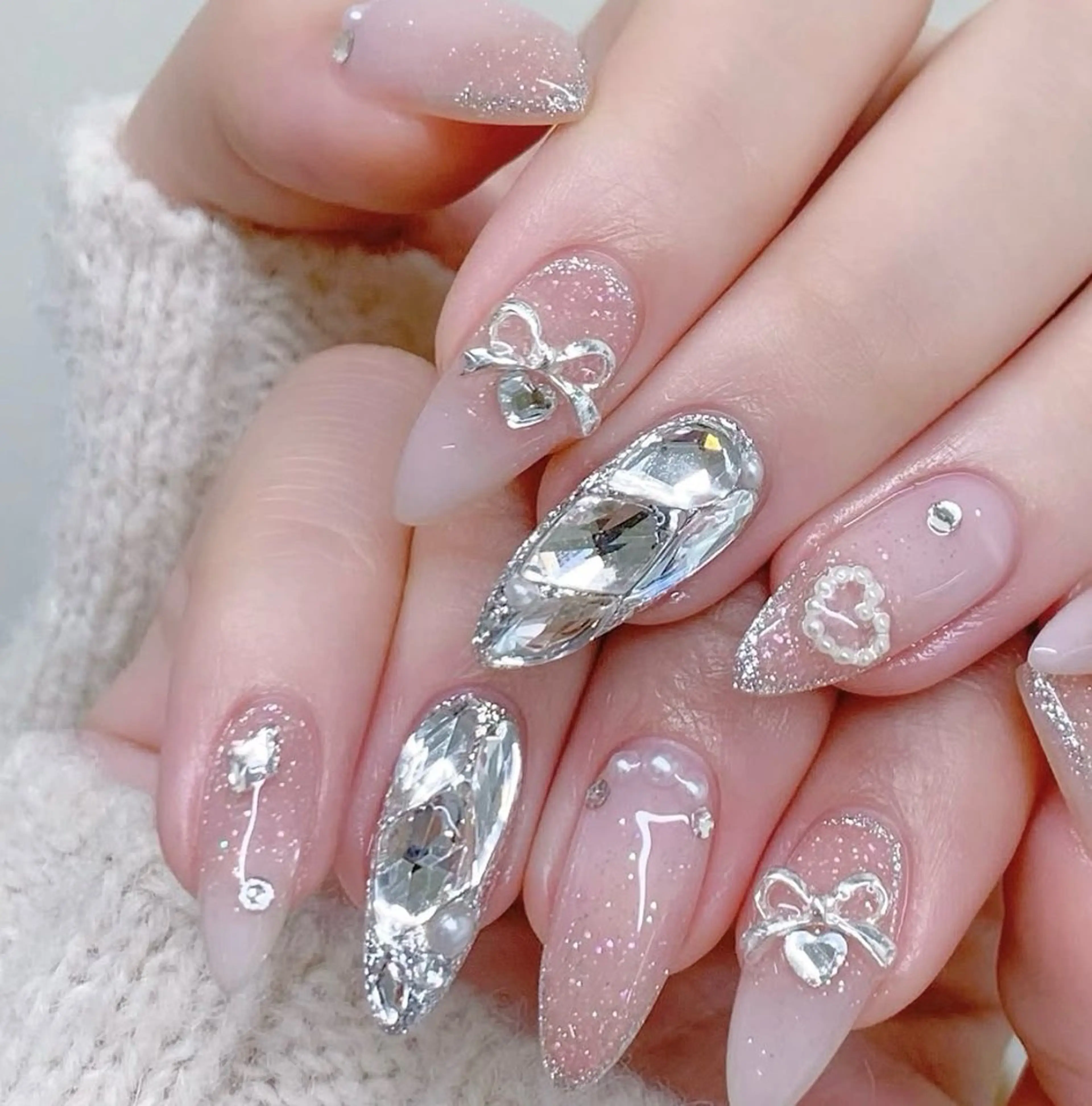 ネイル アートネイル フレンチネイル ジェルネイル ニュアンスネイル オフィスネイル ハンドネイル Ryu Nail NekoChanのネイルデザイン