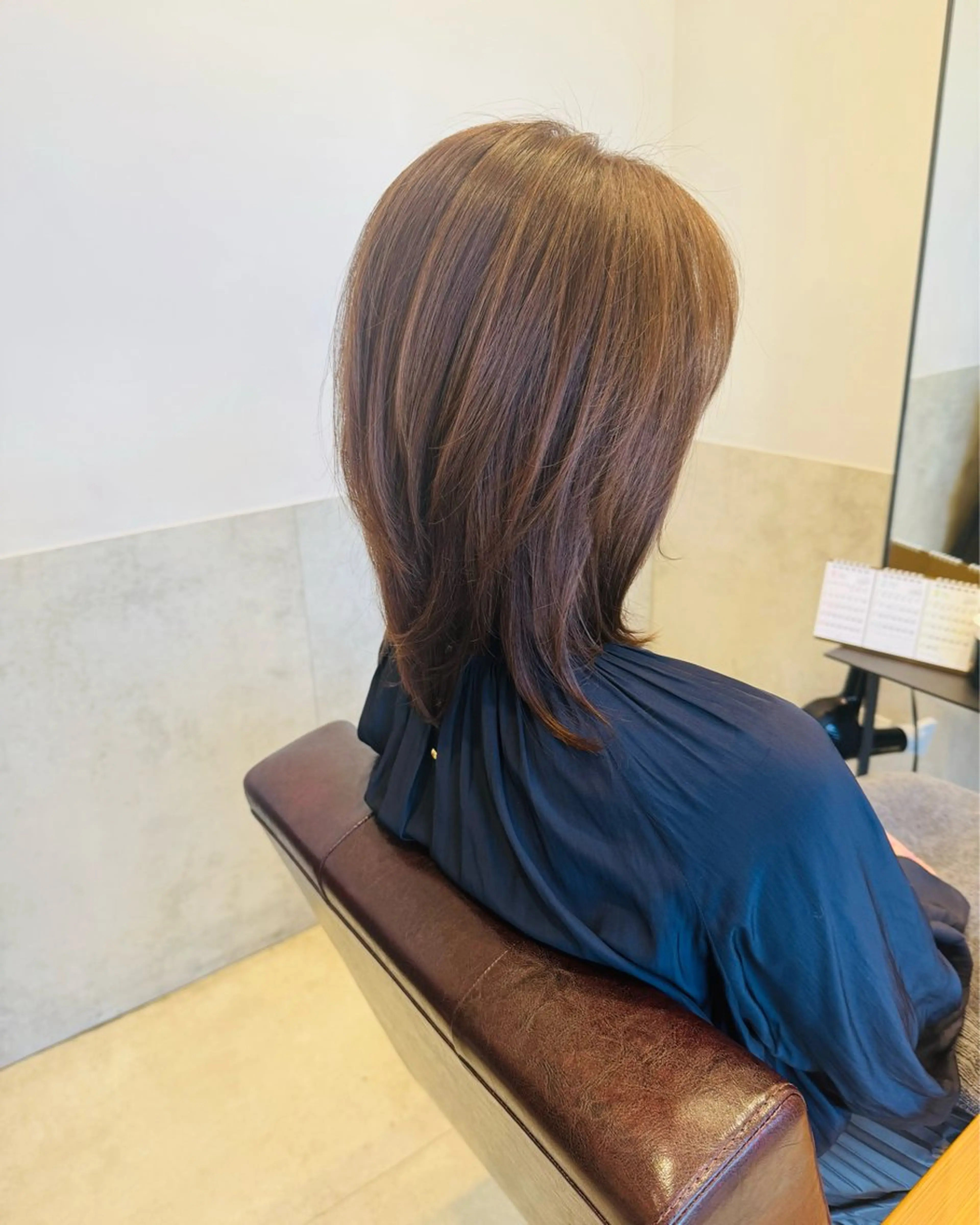 ミディアム カラー GO TODAY SHAiRE SALON 原宿STELLA所属・サイトウタクマ/ 大人ショート特化✂️のヘアスタイル