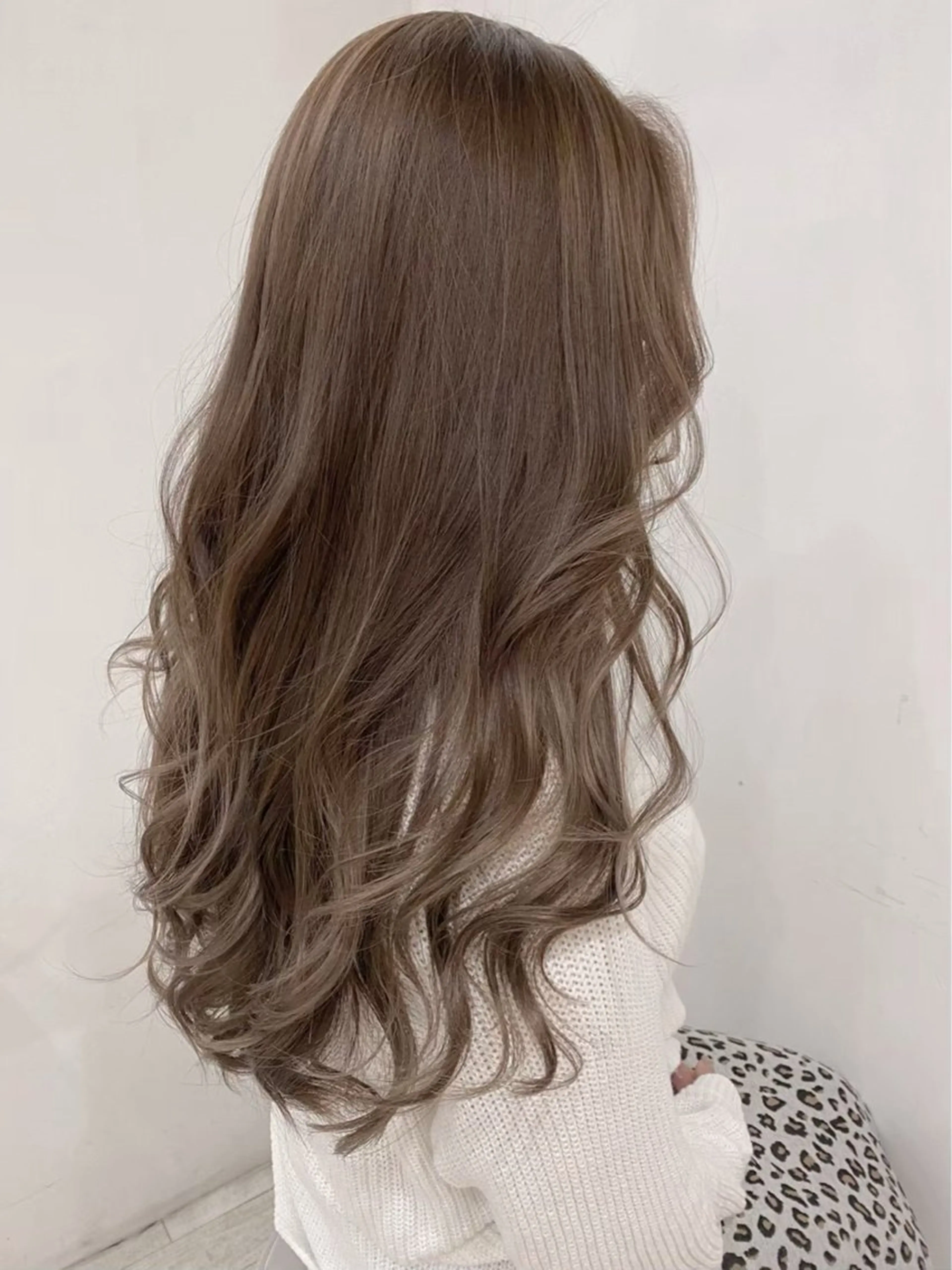 ロング カラー バレイヤージュ ブリーチ ケアブリーチ デザインカラー 髪質改善 京都駅/透明感カラー 🖤sakiのヘアスタイル