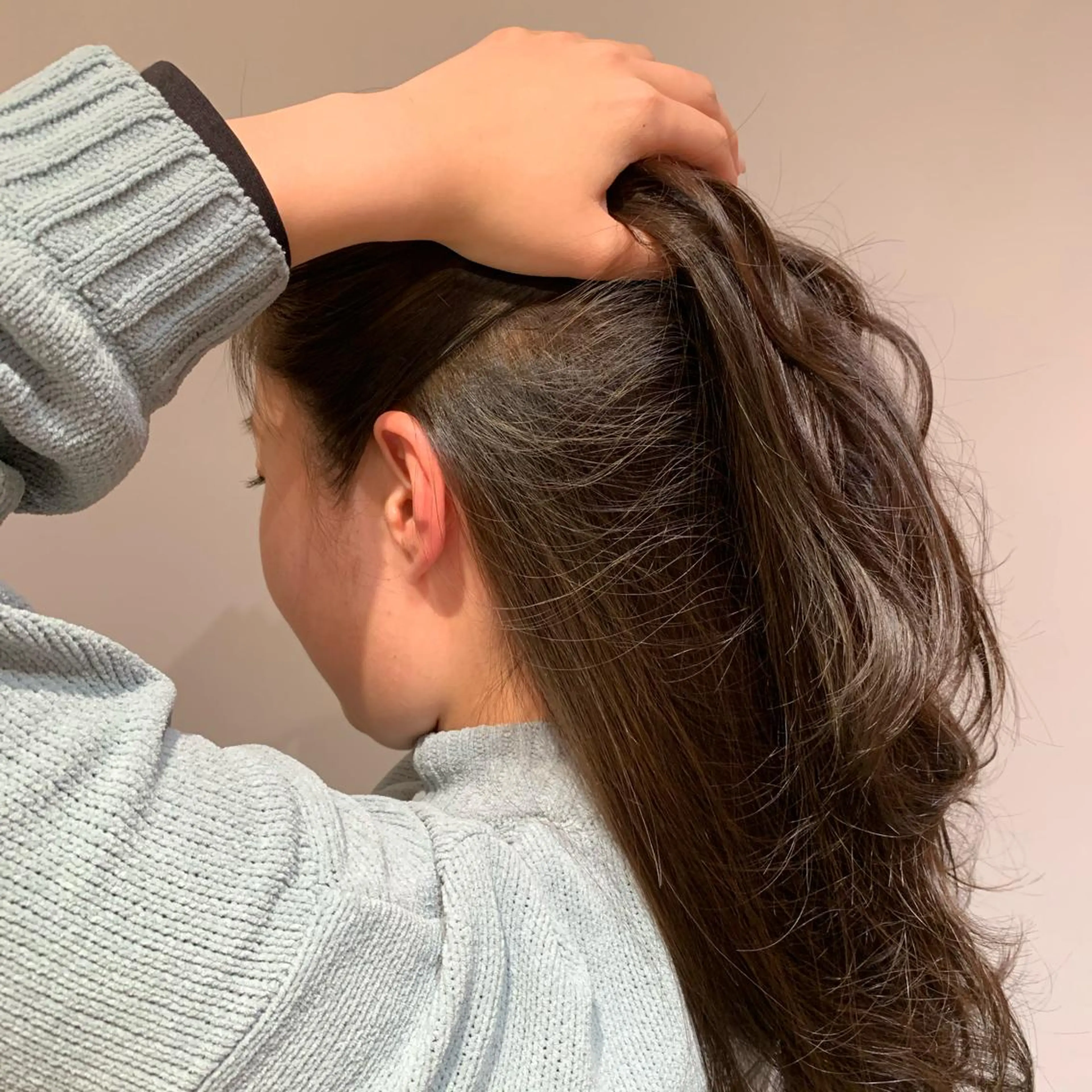 ロング カラー 韓国スタイル🇰🇷 annaのヘアスタイル