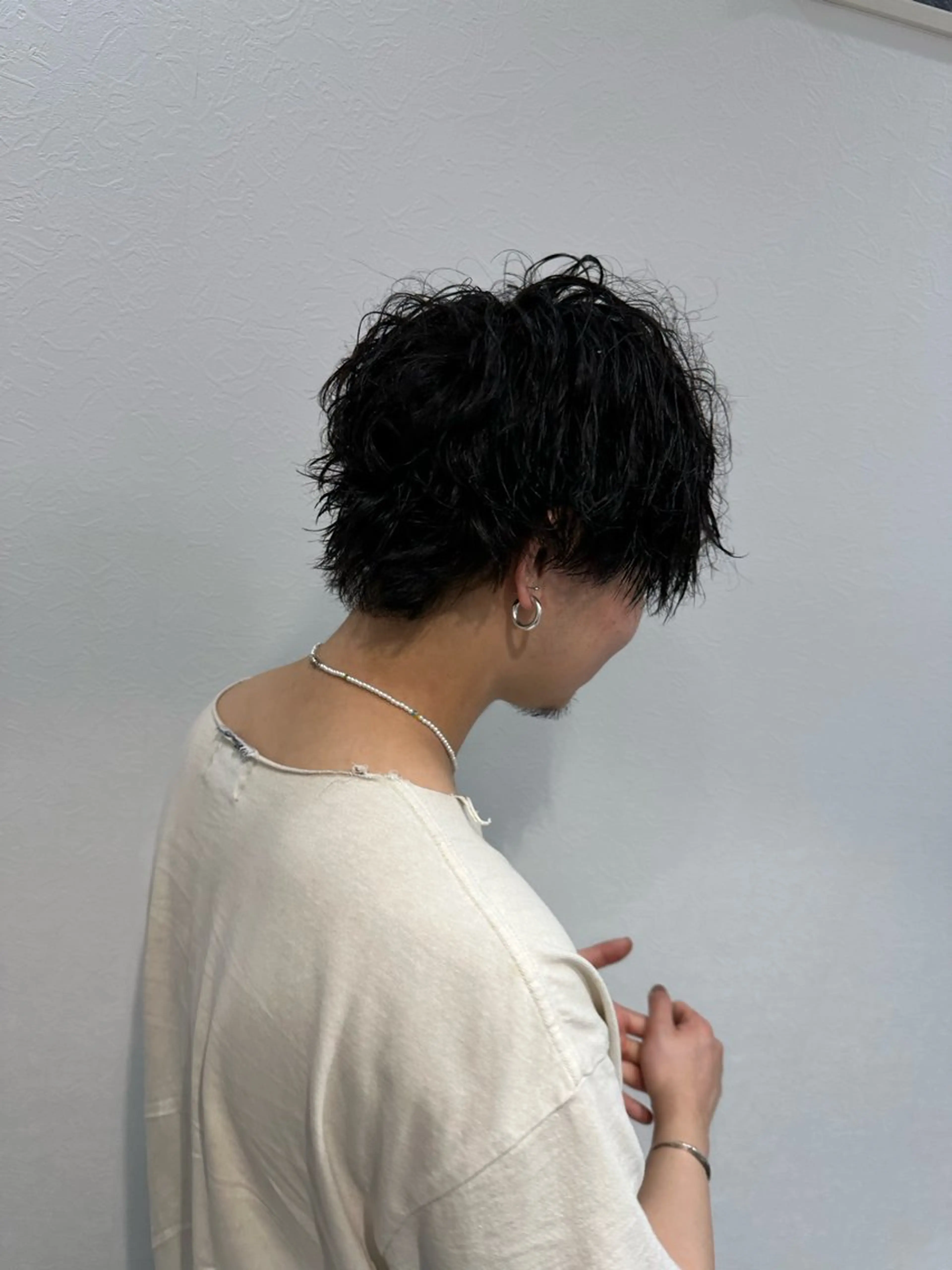 パーマ メンズ カット パーマ トリートメント 清塚　広斗 髪質改善/メンズヘアのヘアスタイル