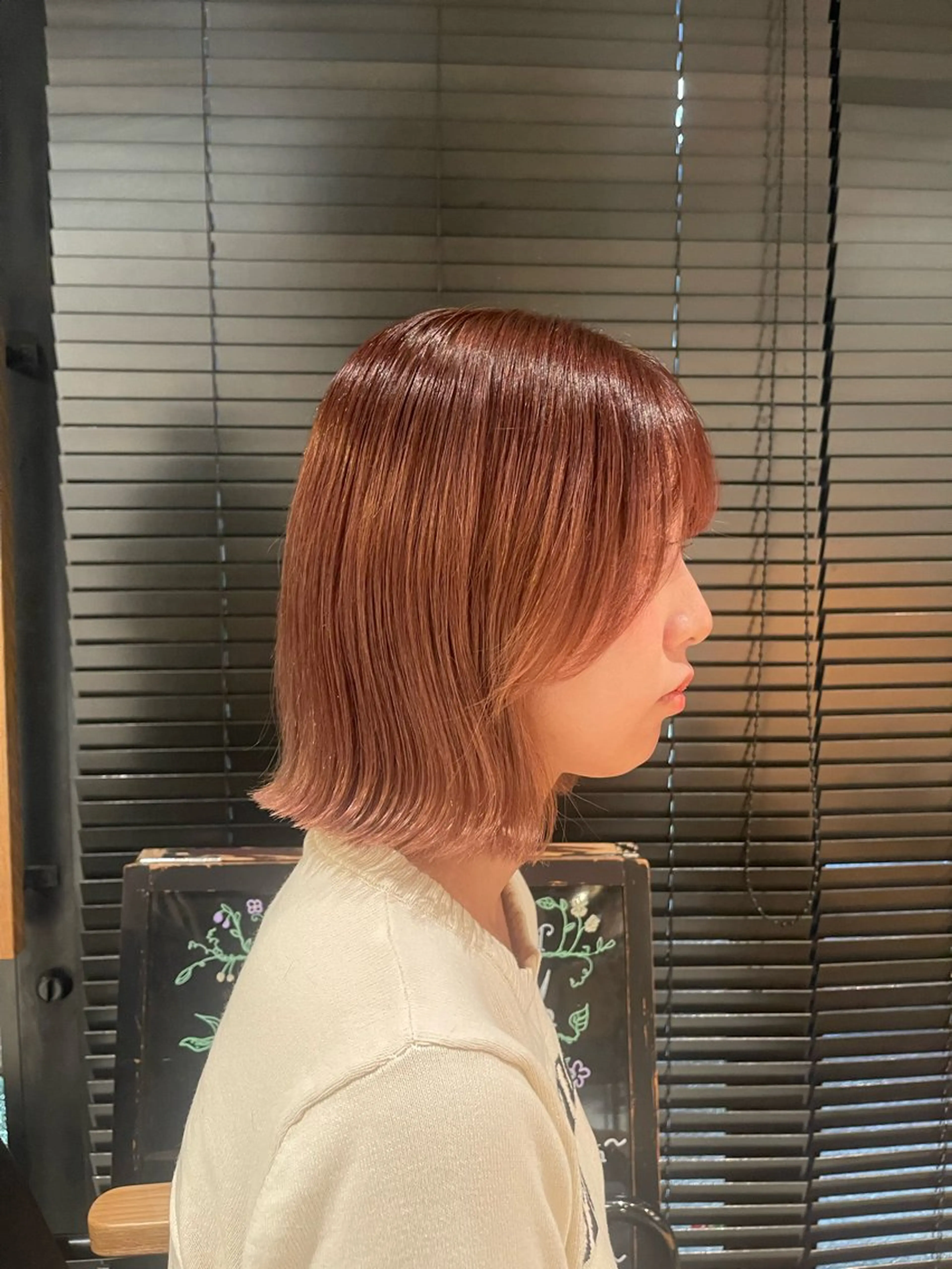 ミディアム rin 🖤〈大宮〉のヘアスタイル