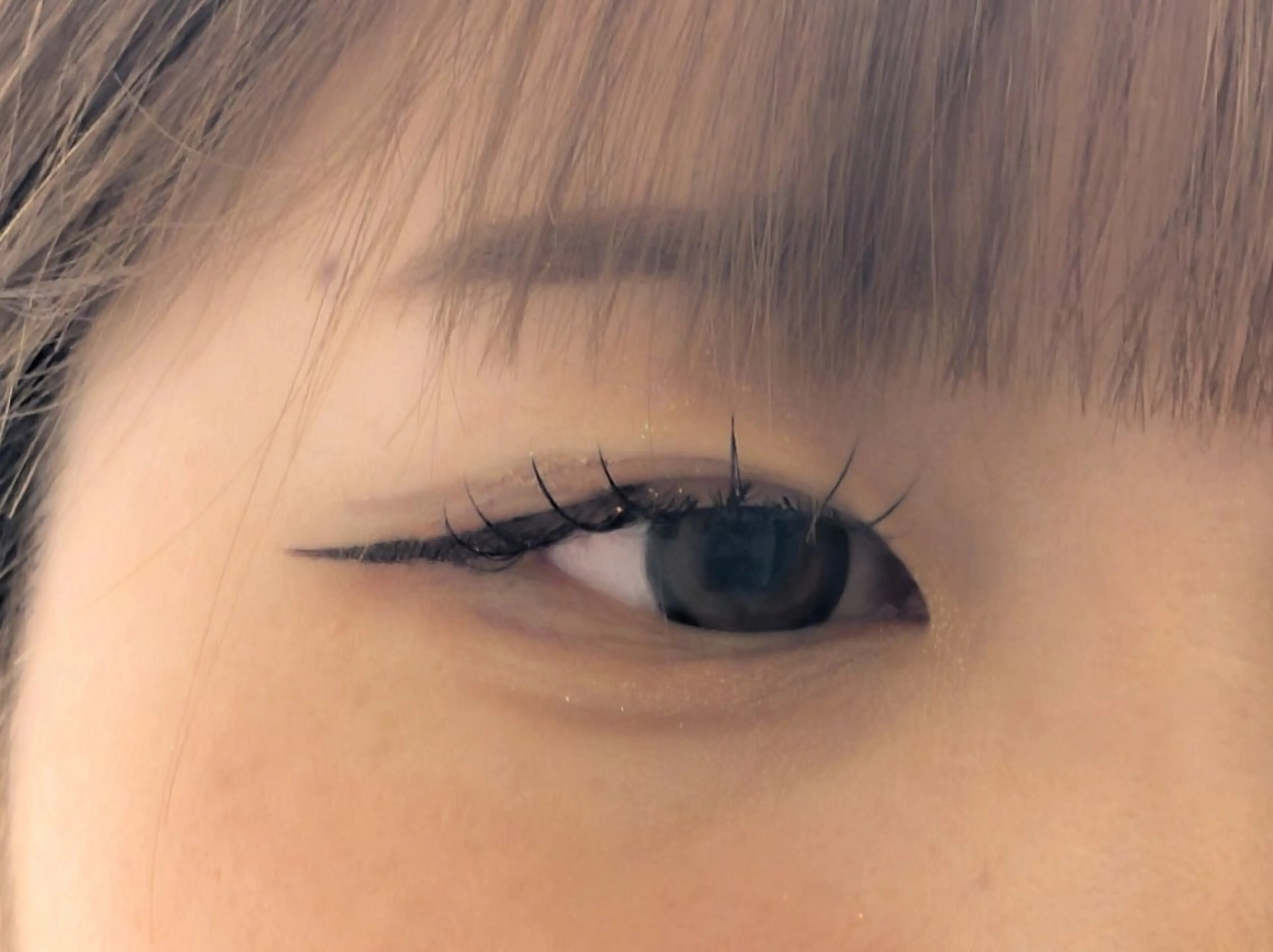 マツエク・マツパ Dカール Sun Brown Ryu-gaのマツエク・マツパデザイン