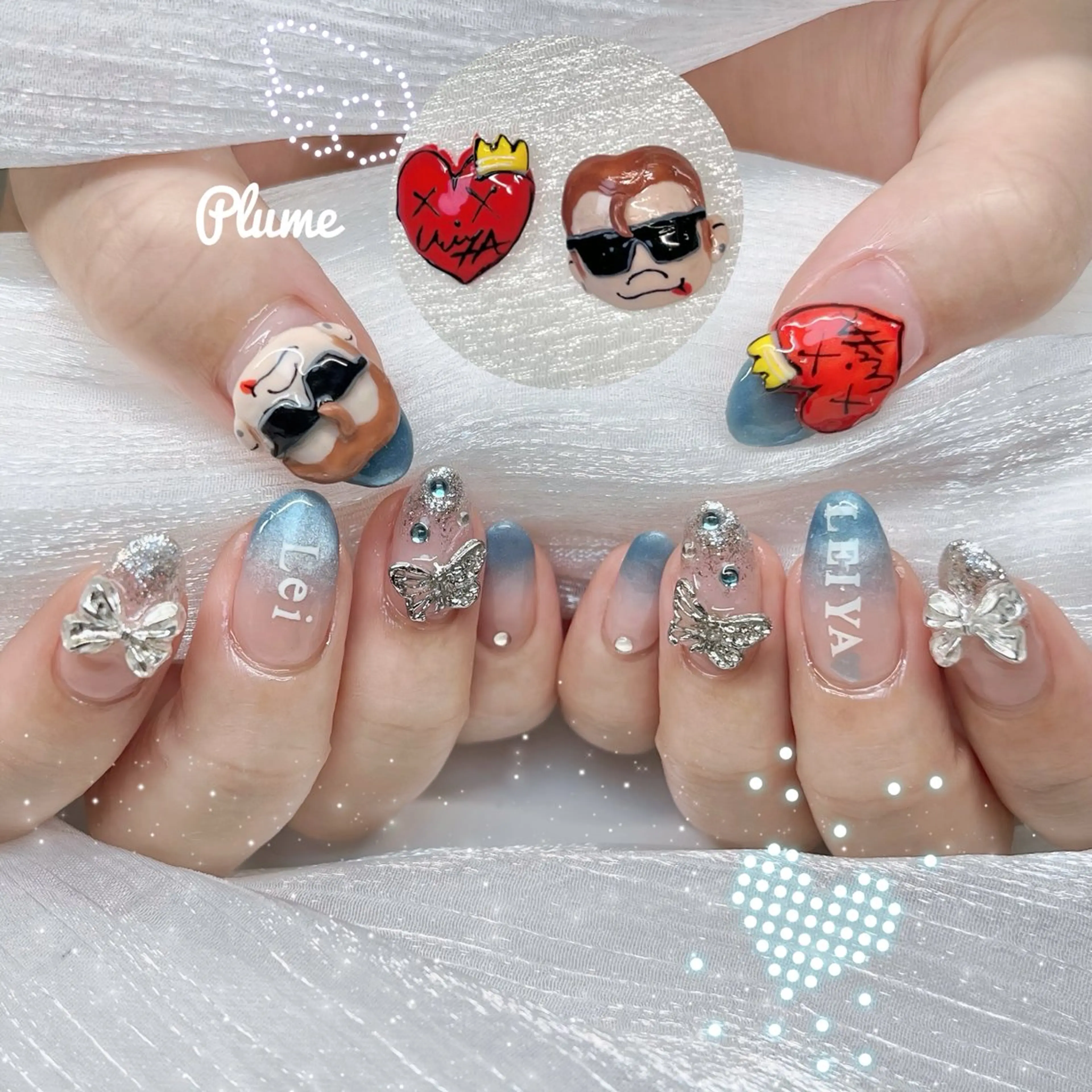 ネイル ハンドネイル plume nail ☆韓国ネイルのネイルデザイン
