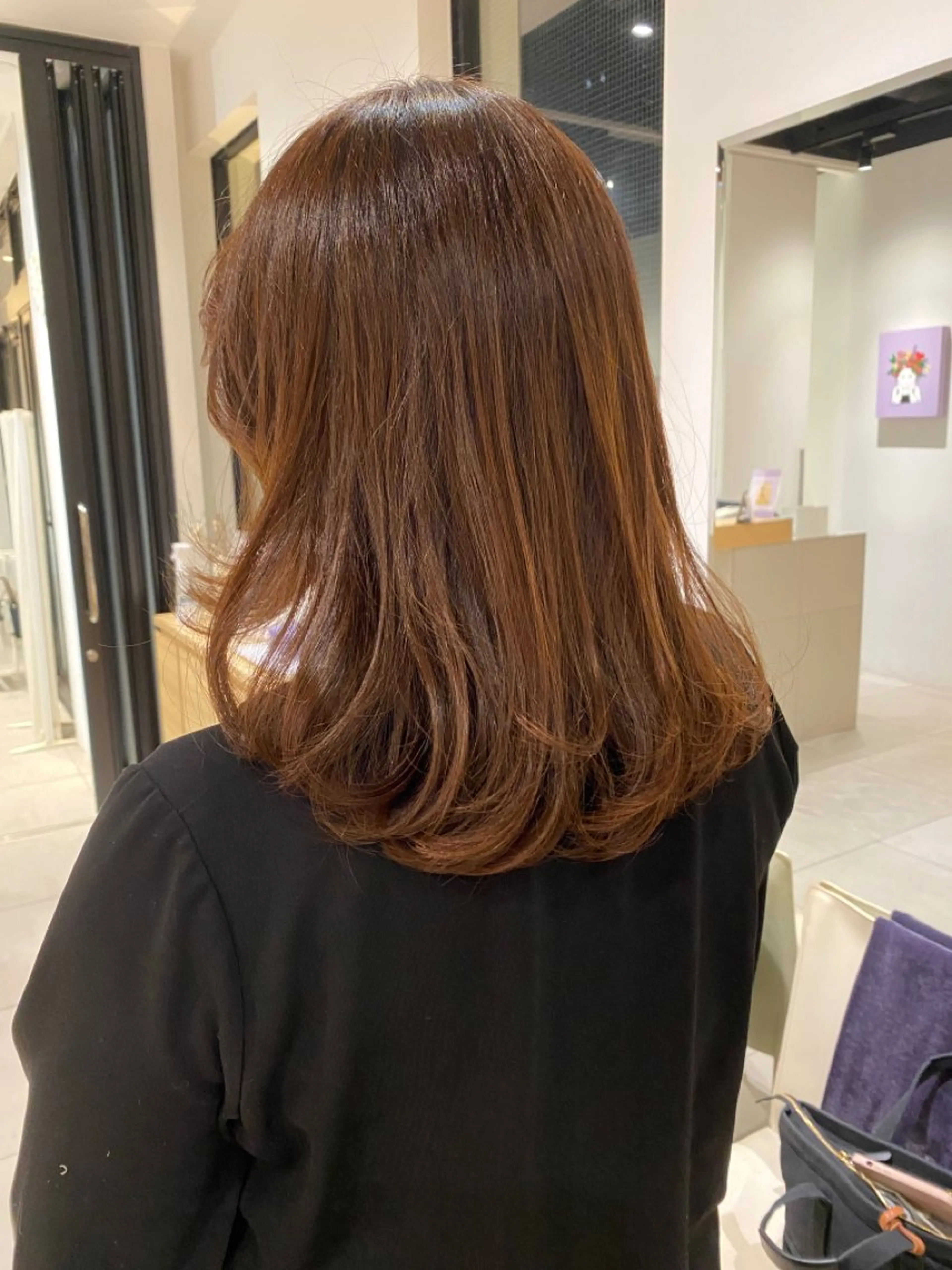 セミロング 井戸上 颯太のヘアスタイル