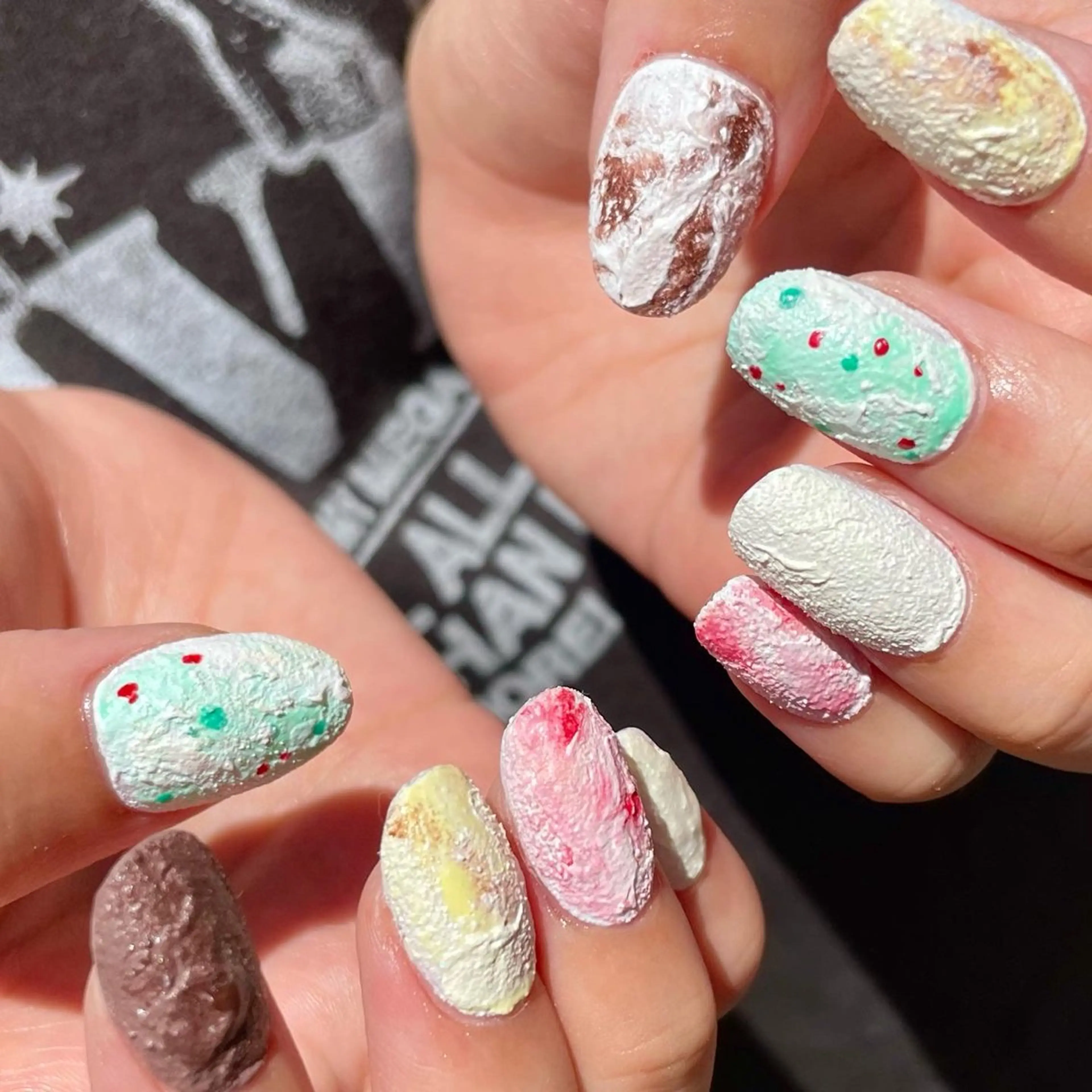 ネイル クリアネイル ハンドネイル ハンドケア MIDORI 個性派/海外ネイルのネイルデザイン