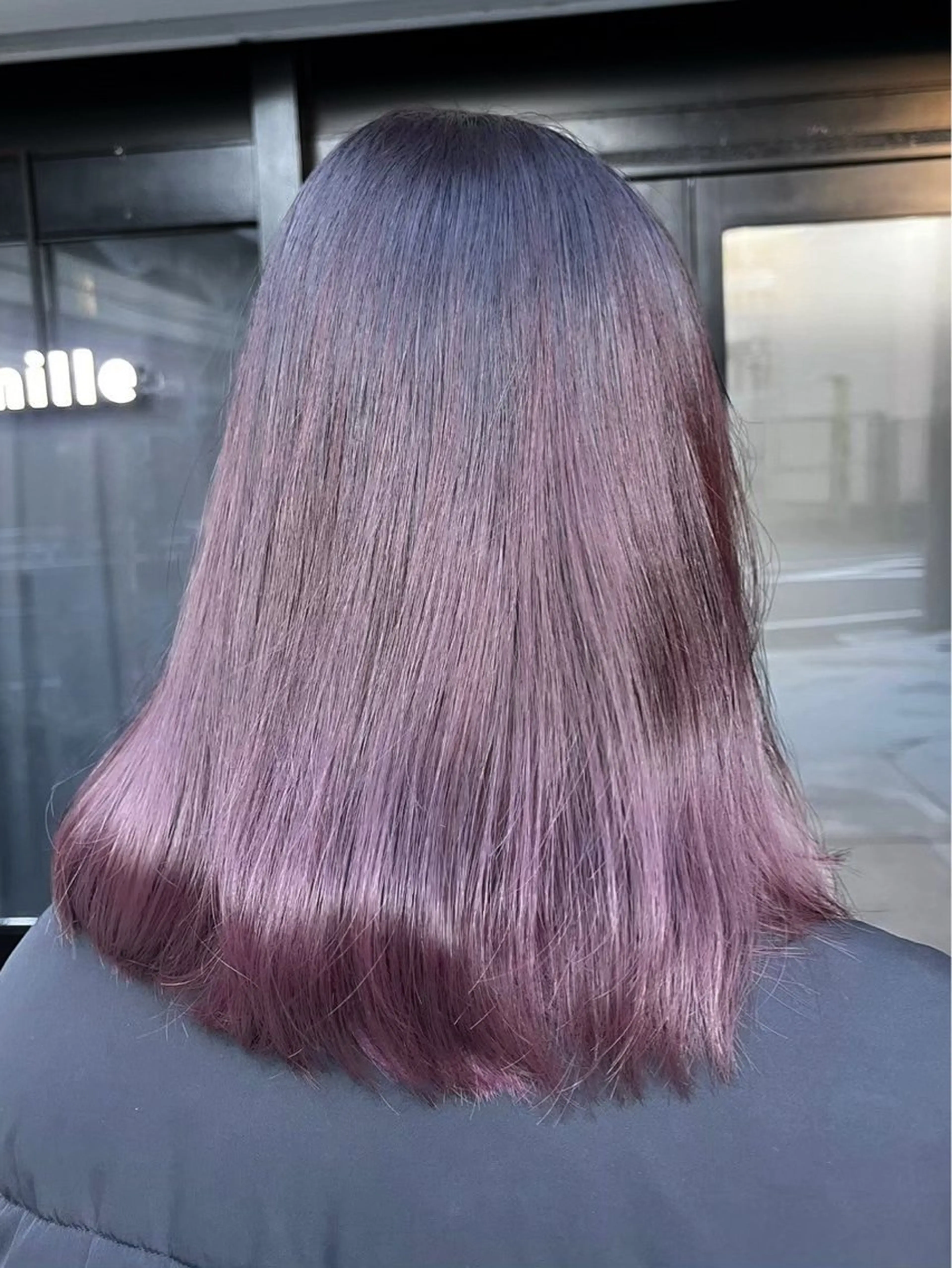 ロング カラー カット ヘアカラー トリートメント ハイトーン/韓国風/ 艶髪/吉祥寺のヘアスタイル