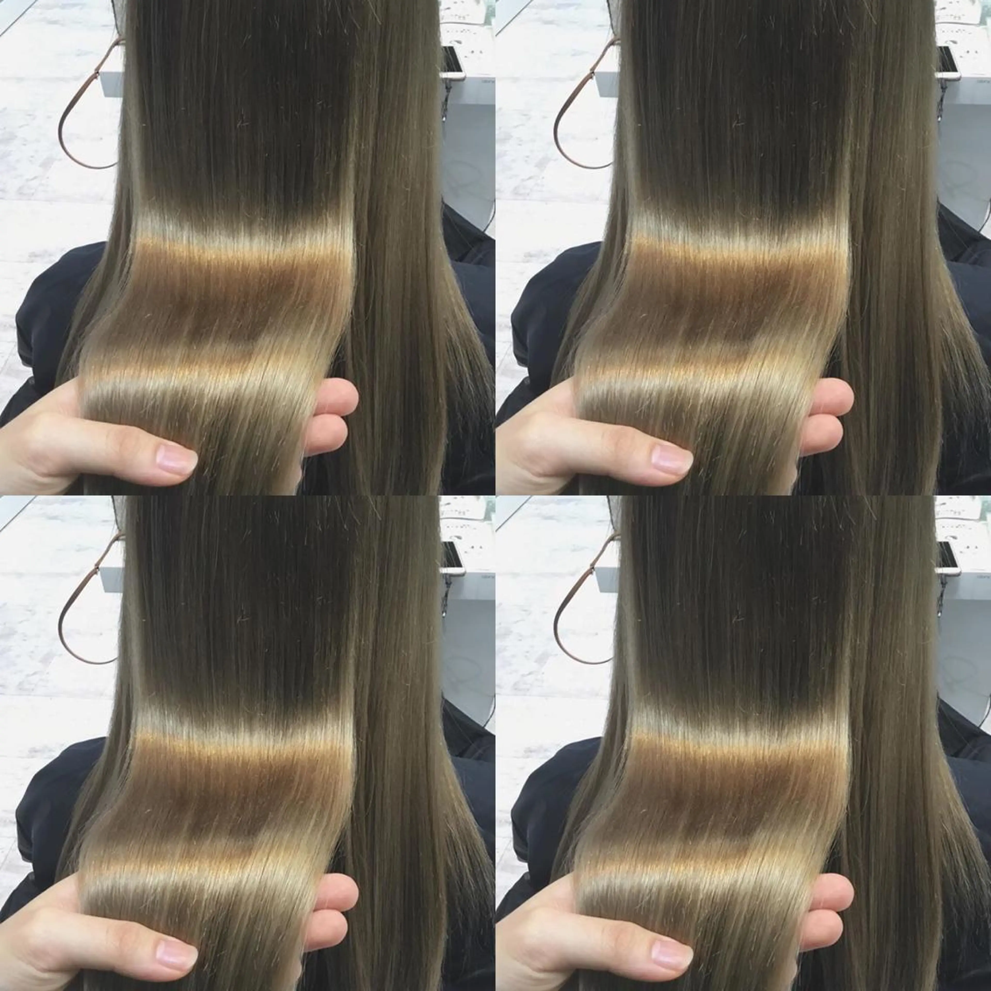 ロング カラー 髪質改善 10月限定モニター 髪質改善美髪矯正のヘアスタイル