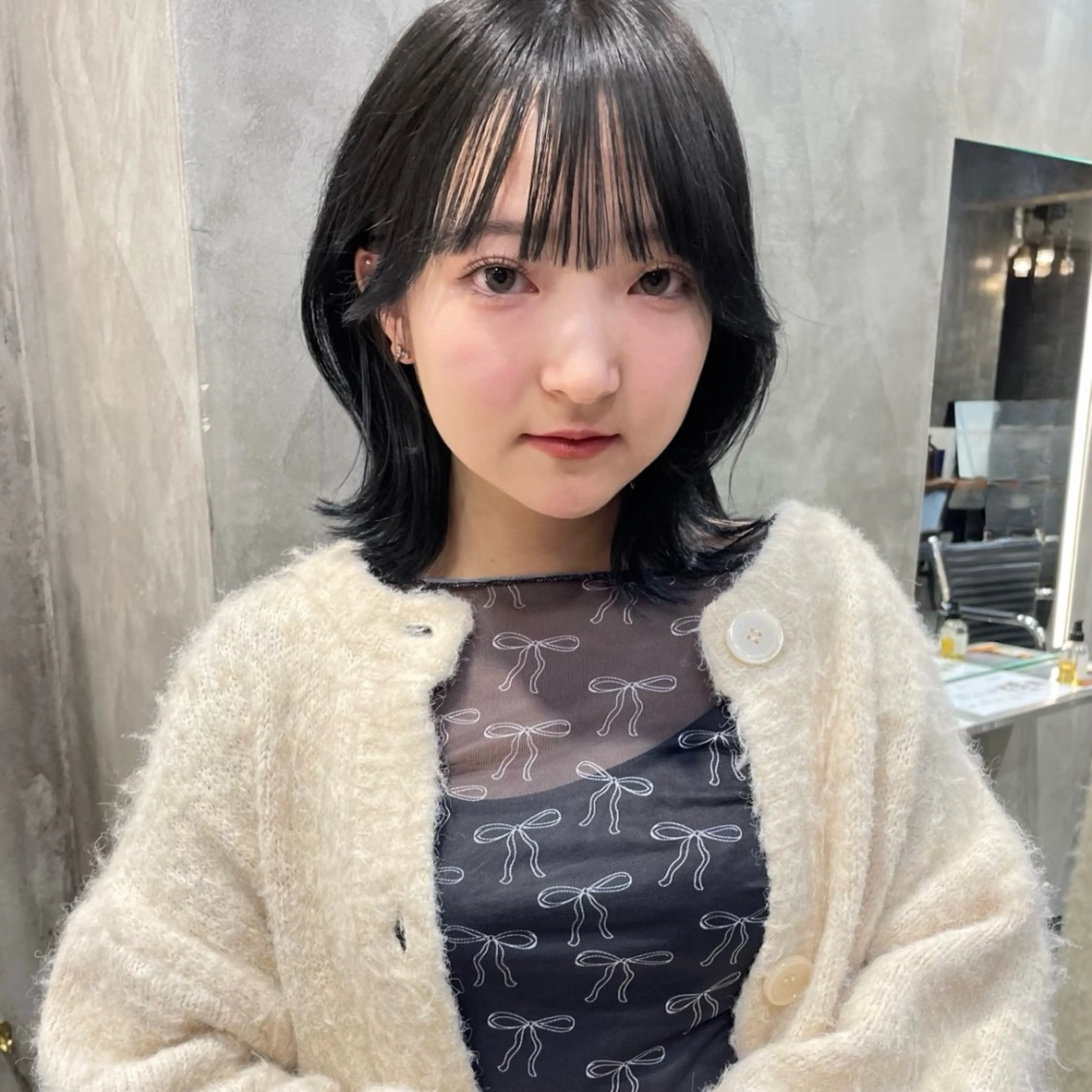 【人気No.2】🎀透明感カラー+似合わせカット🎀の写真