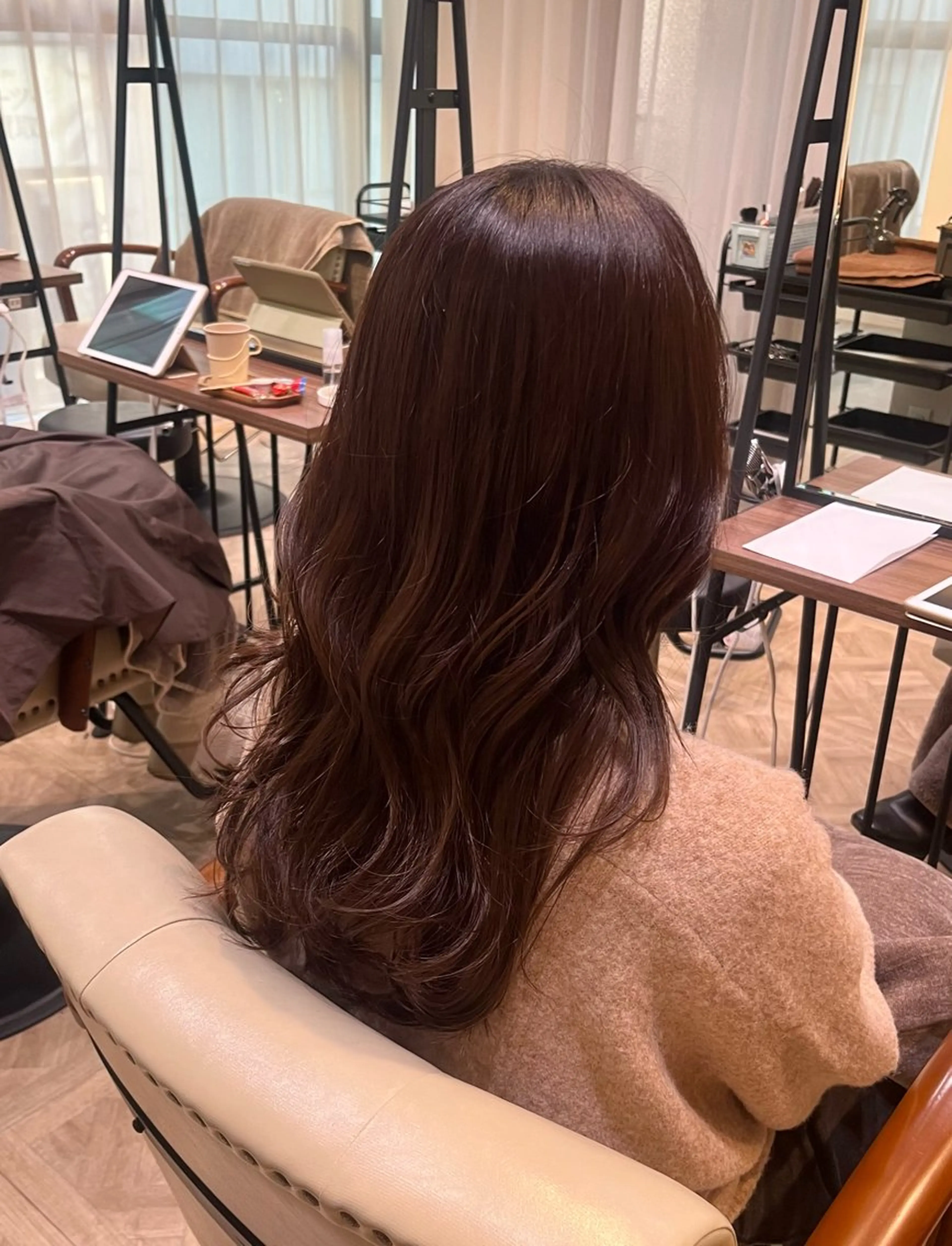 ロング 福地海和 ／カットモデル募集中のヘアスタイル