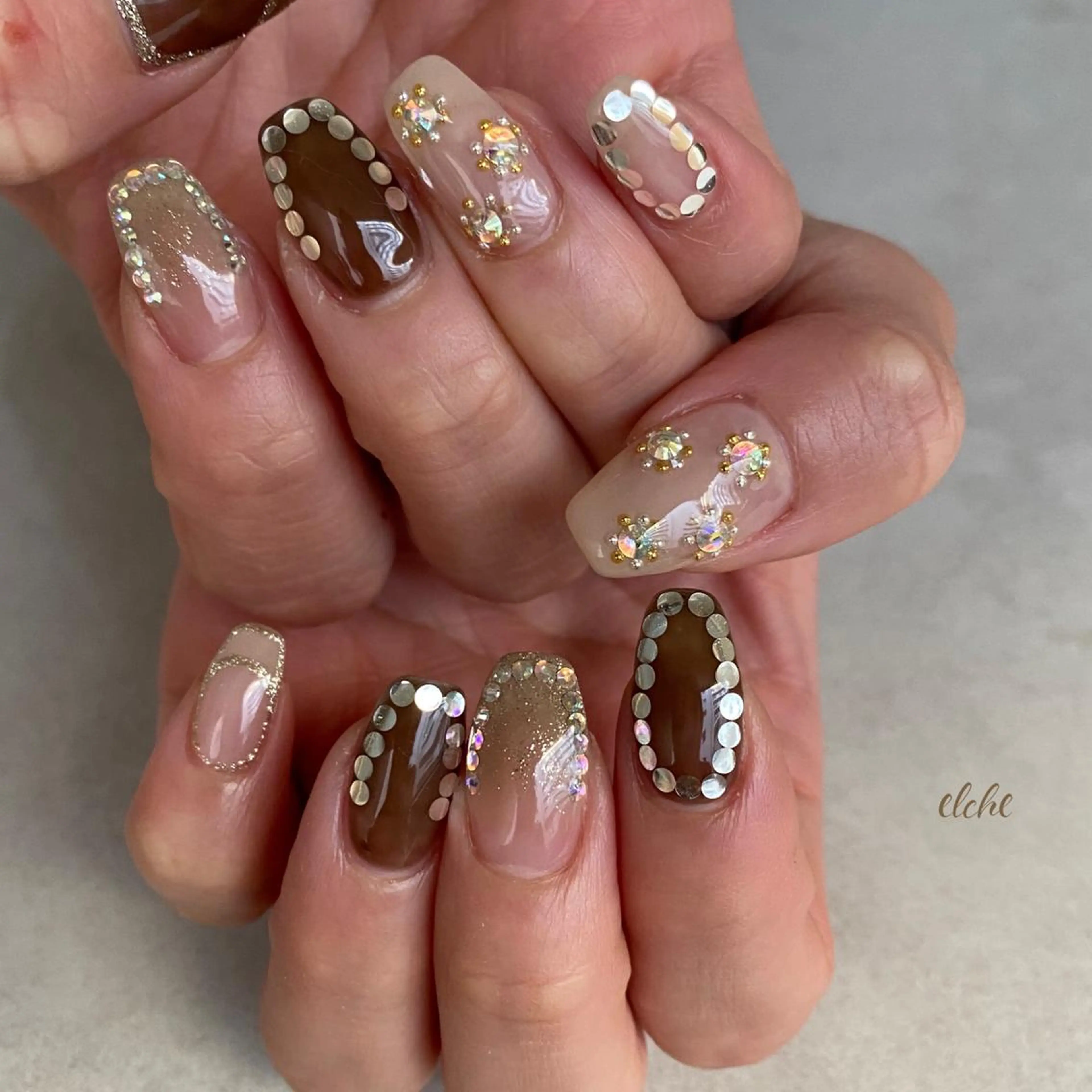 ネイル アートネイル Rio 𓍼のネイルデザイン