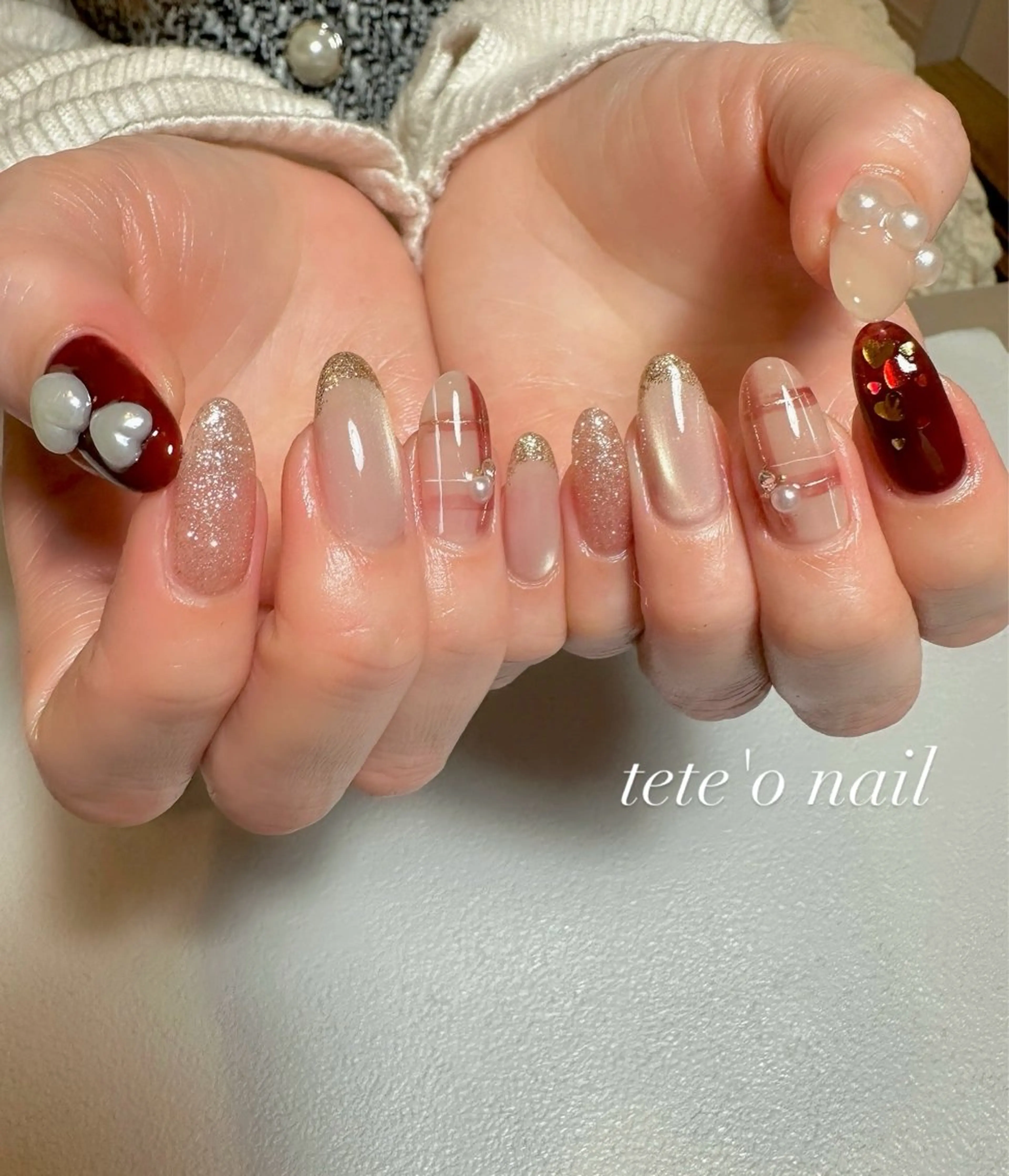 ネイル tete'o nail RIEのネイルデザイン