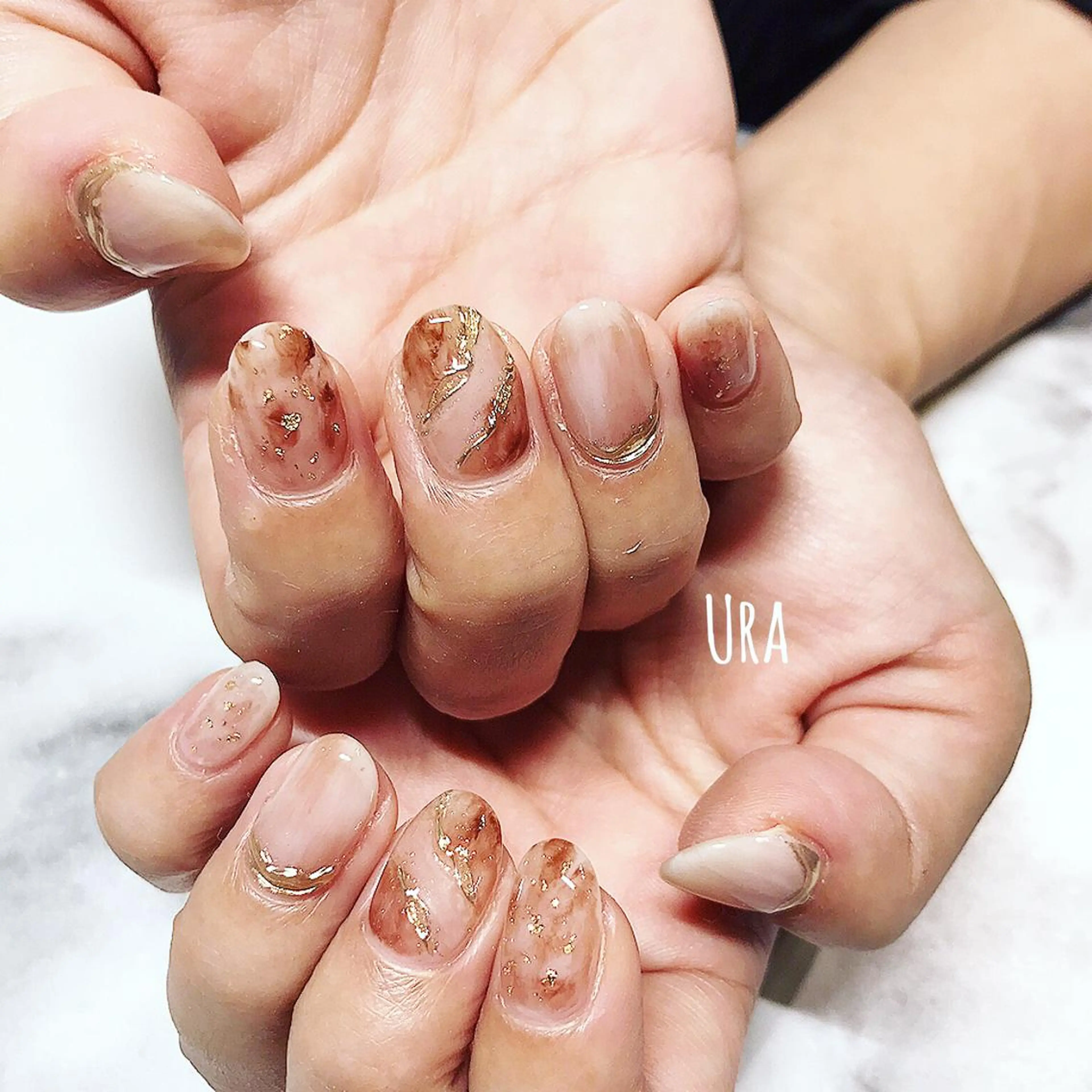 ネイル ハンドネイル UrakoNail 《nail》のネイルデザイン