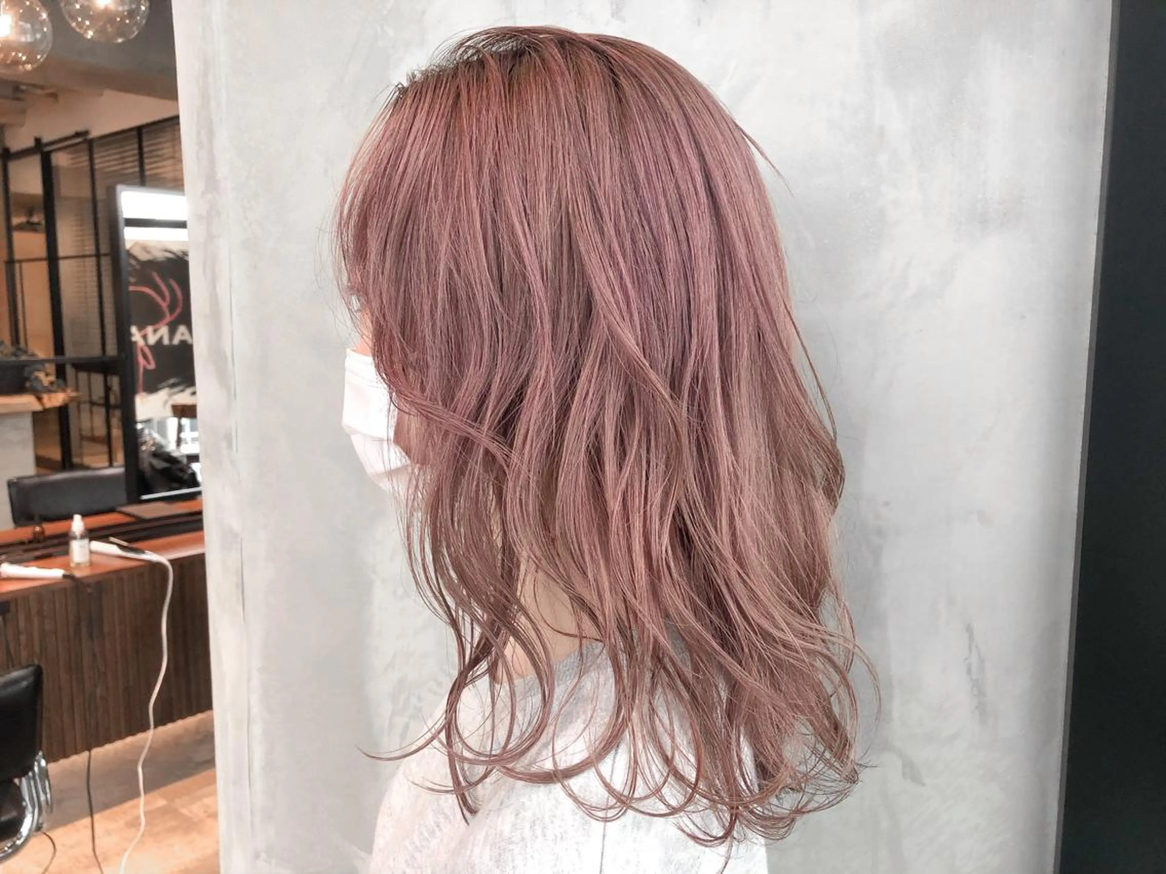 ミディアム カラー 韓国ヘア 店長NEGIのヘアスタイル