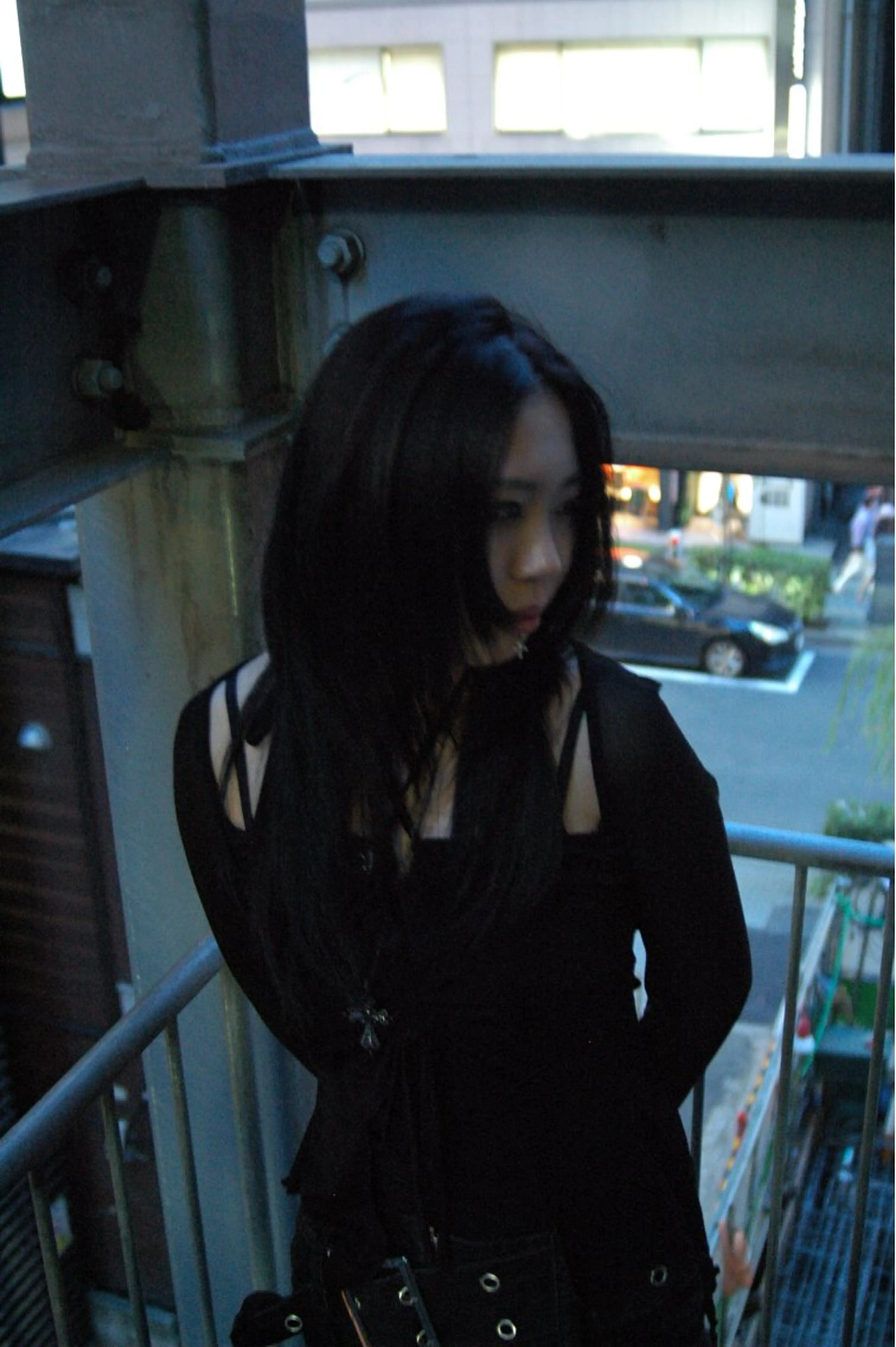 ロング MINX Ginza所属・大法 琉空レイヤーカットのヘアスタイル