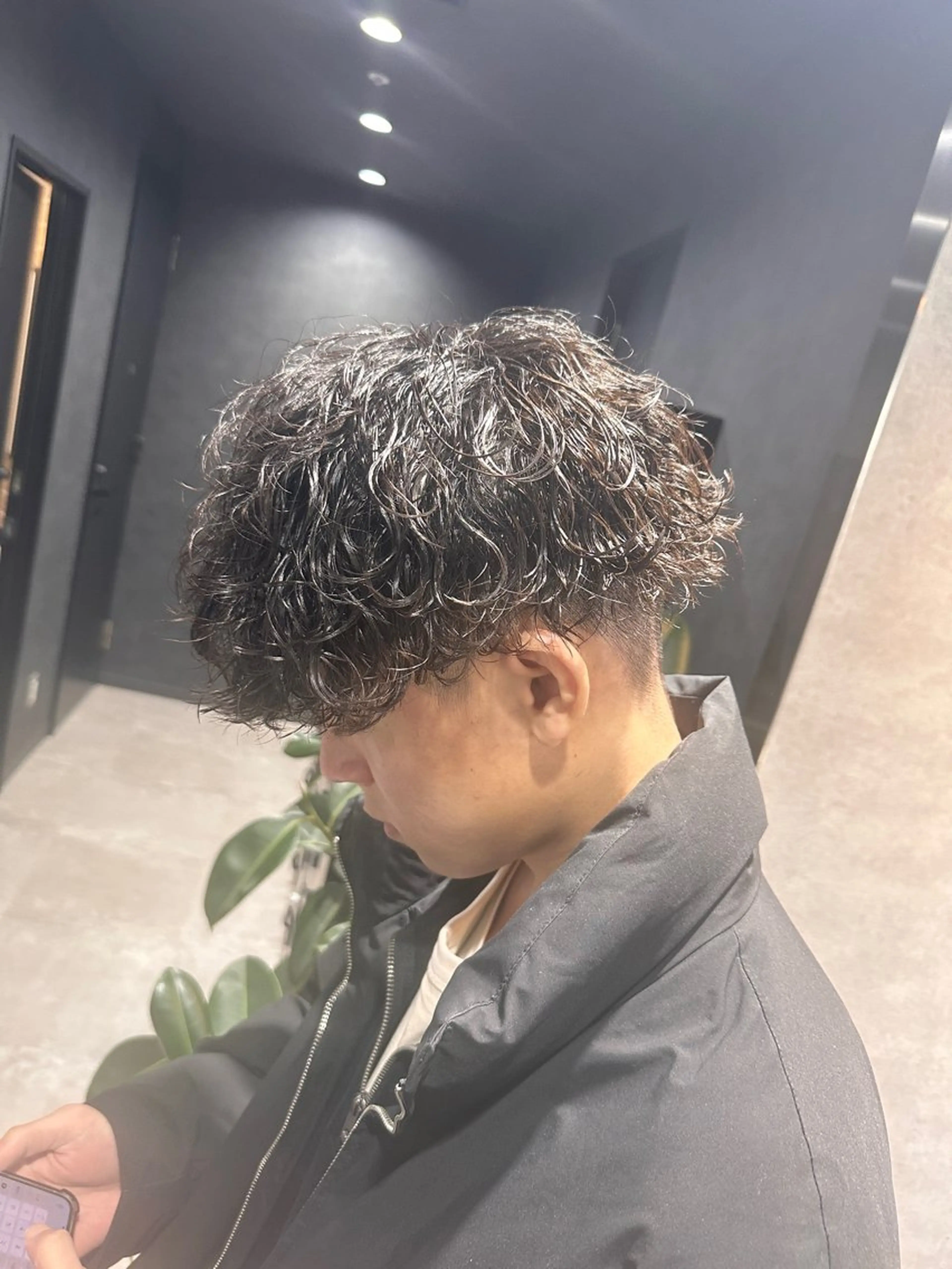 ショート パーマ メンズ 【メンズサロン】 BLUCK 横浜のヘアスタイル