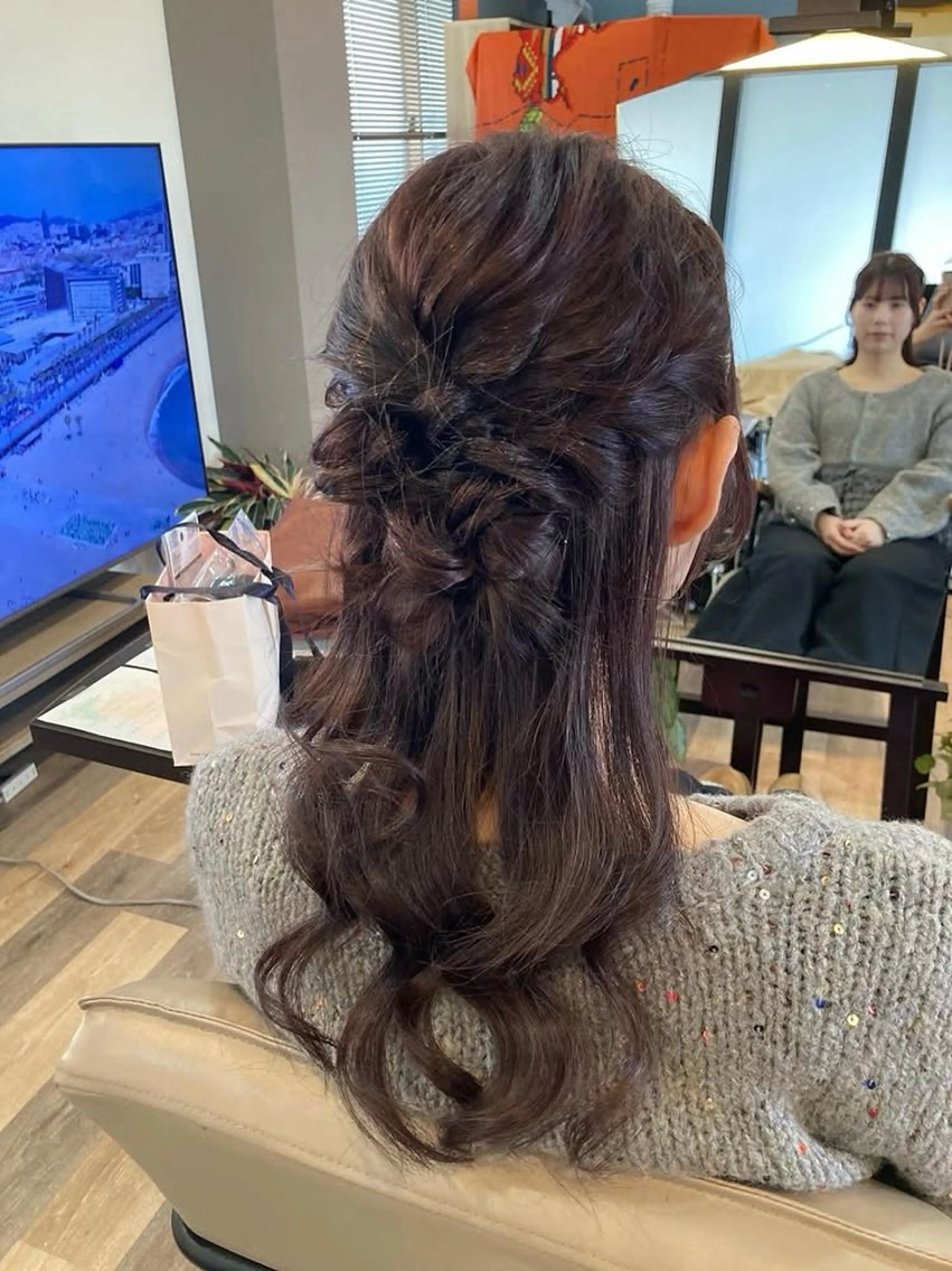 ロング ヘアセット 中野 紹江のマツエク・マツパデザイン