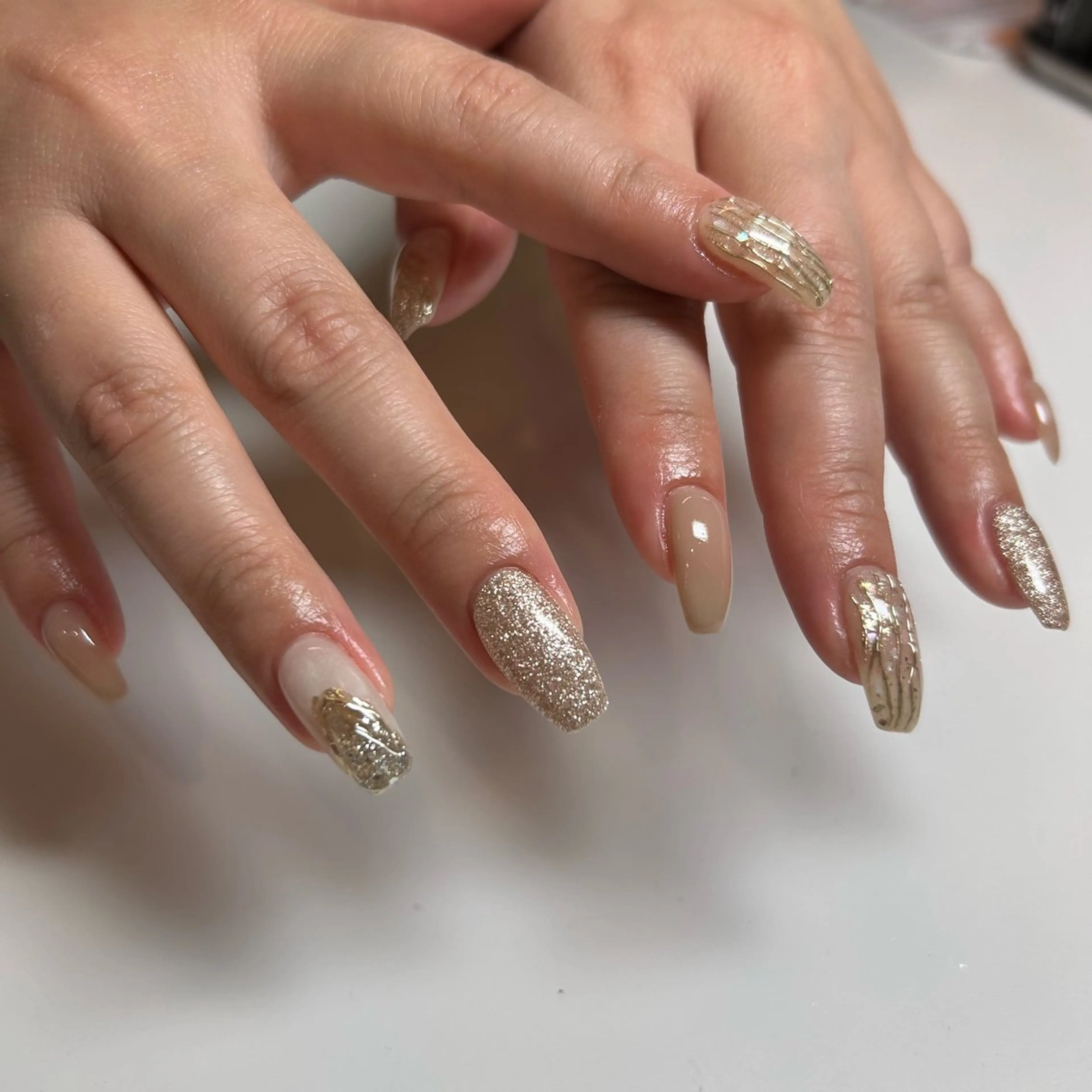 ネイル ニュアンスネイル ハンドネイル 恒川 みなみのネイルデザイン