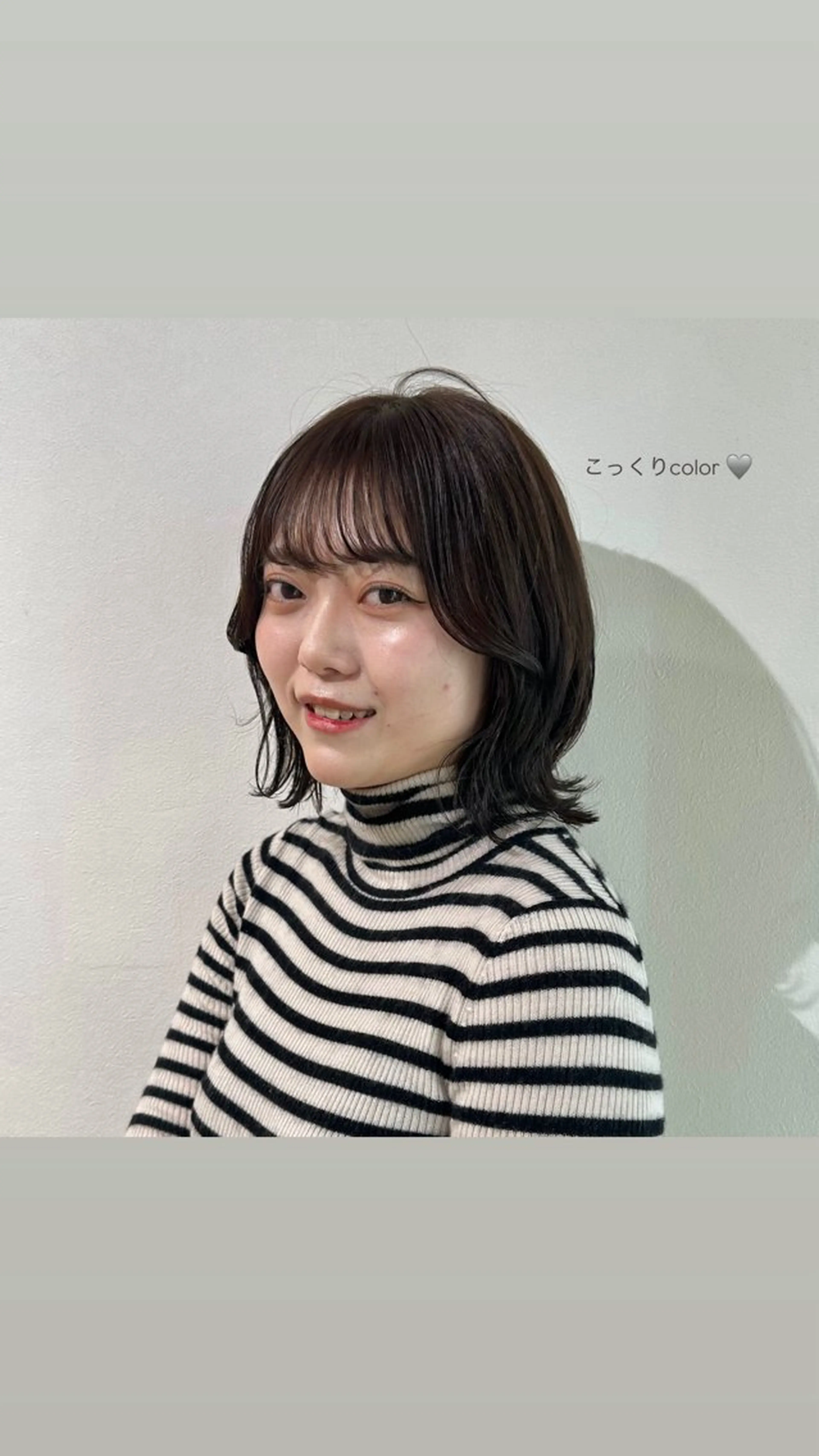 ミディアム カラー カット ヘアカラー モテhair♡.* ﾏﾂｴｸ/さくら🍨のマツエク・マツパデザイン