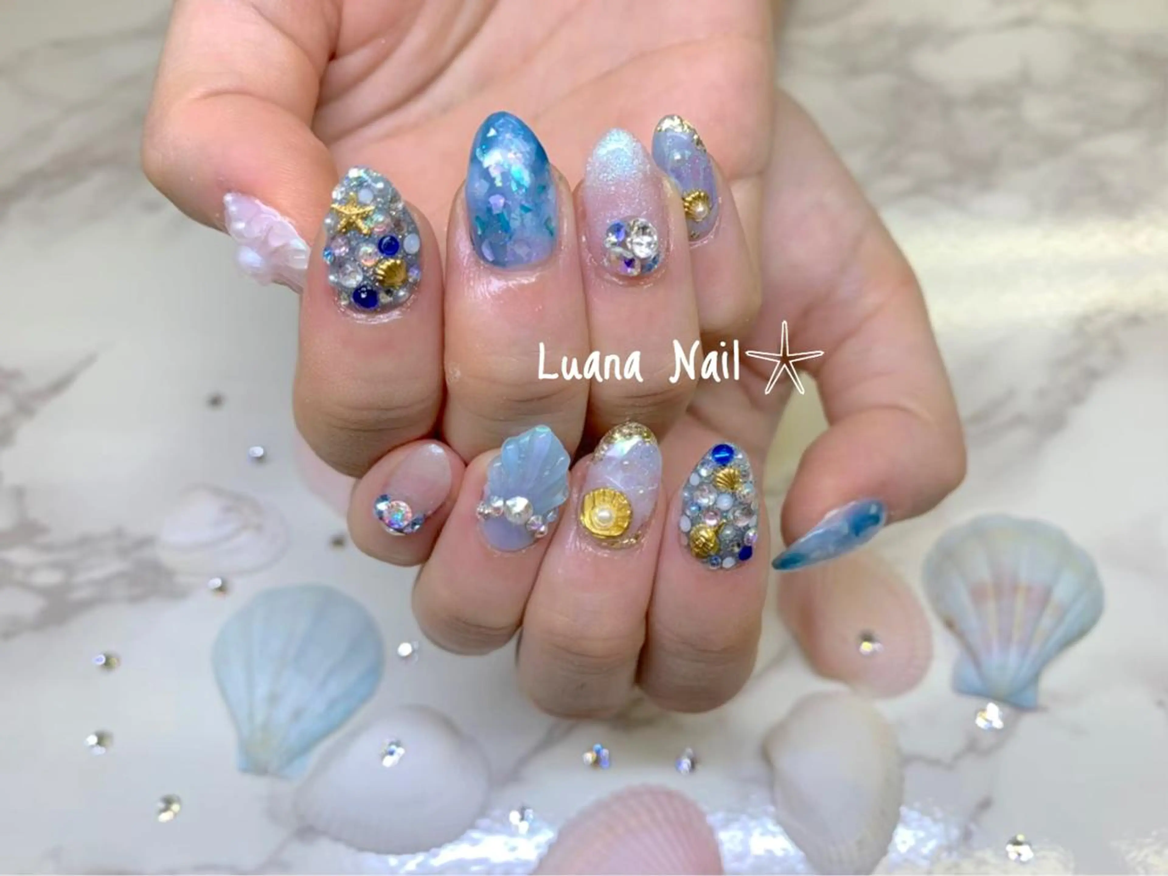 ネイル ハンドネイル BeauJu by Luana Nailのネイルデザイン