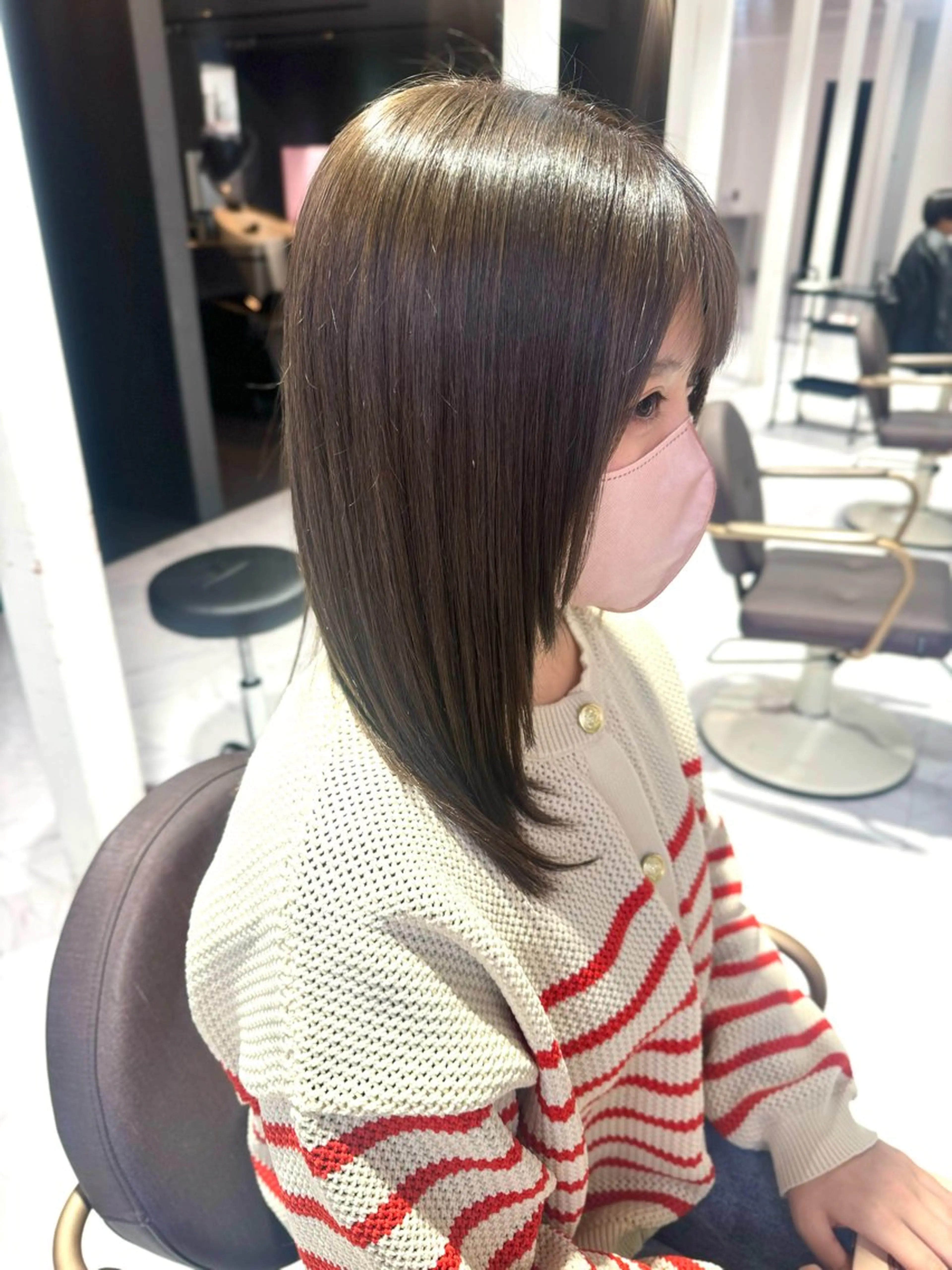 カラー ヘアカラー 小谷野 真優のヘアスタイル