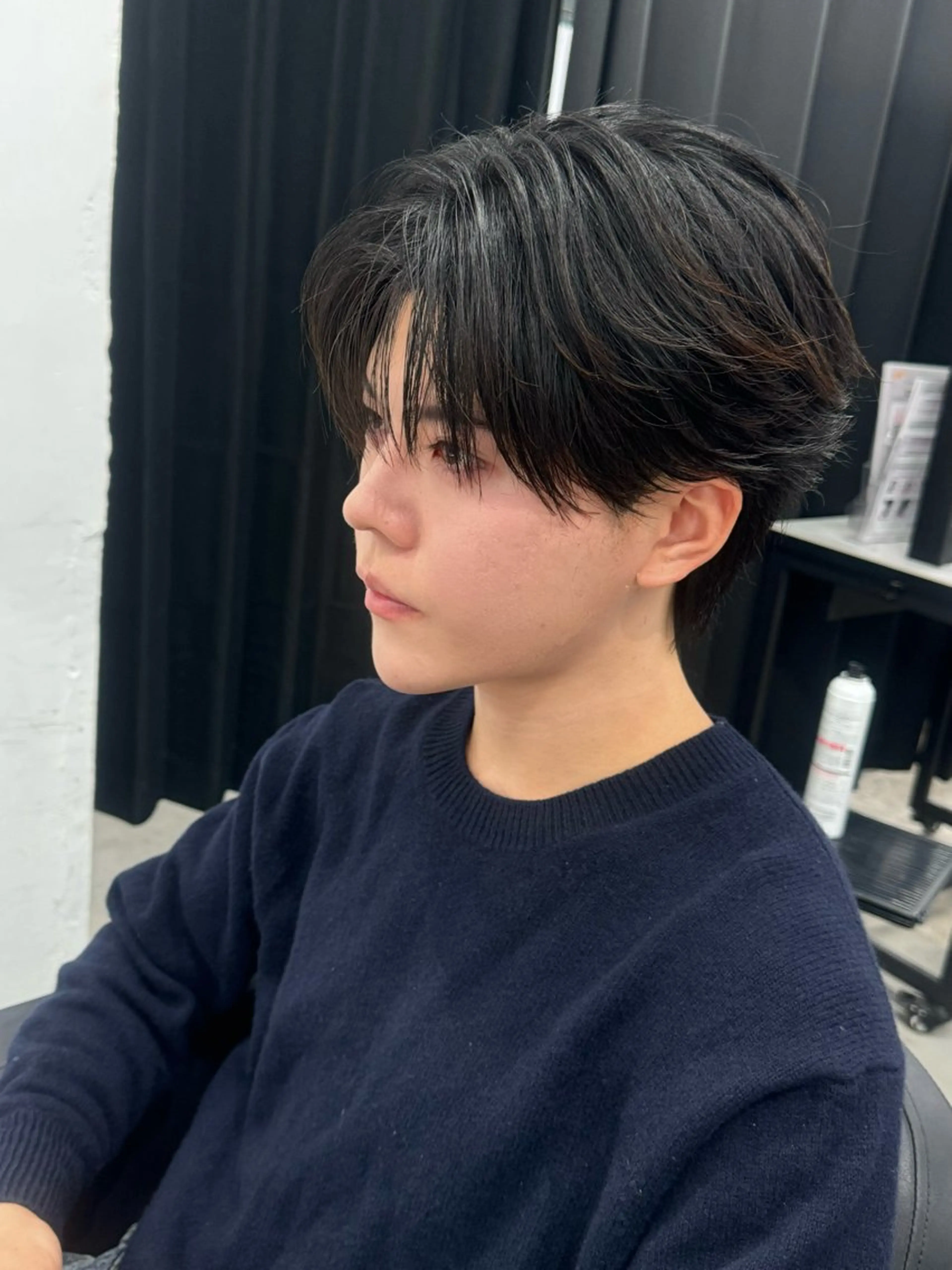 ショート メンズ カット トリートメント ヘアセット Pia/KIRIA /福岡美容室のヘアスタイル