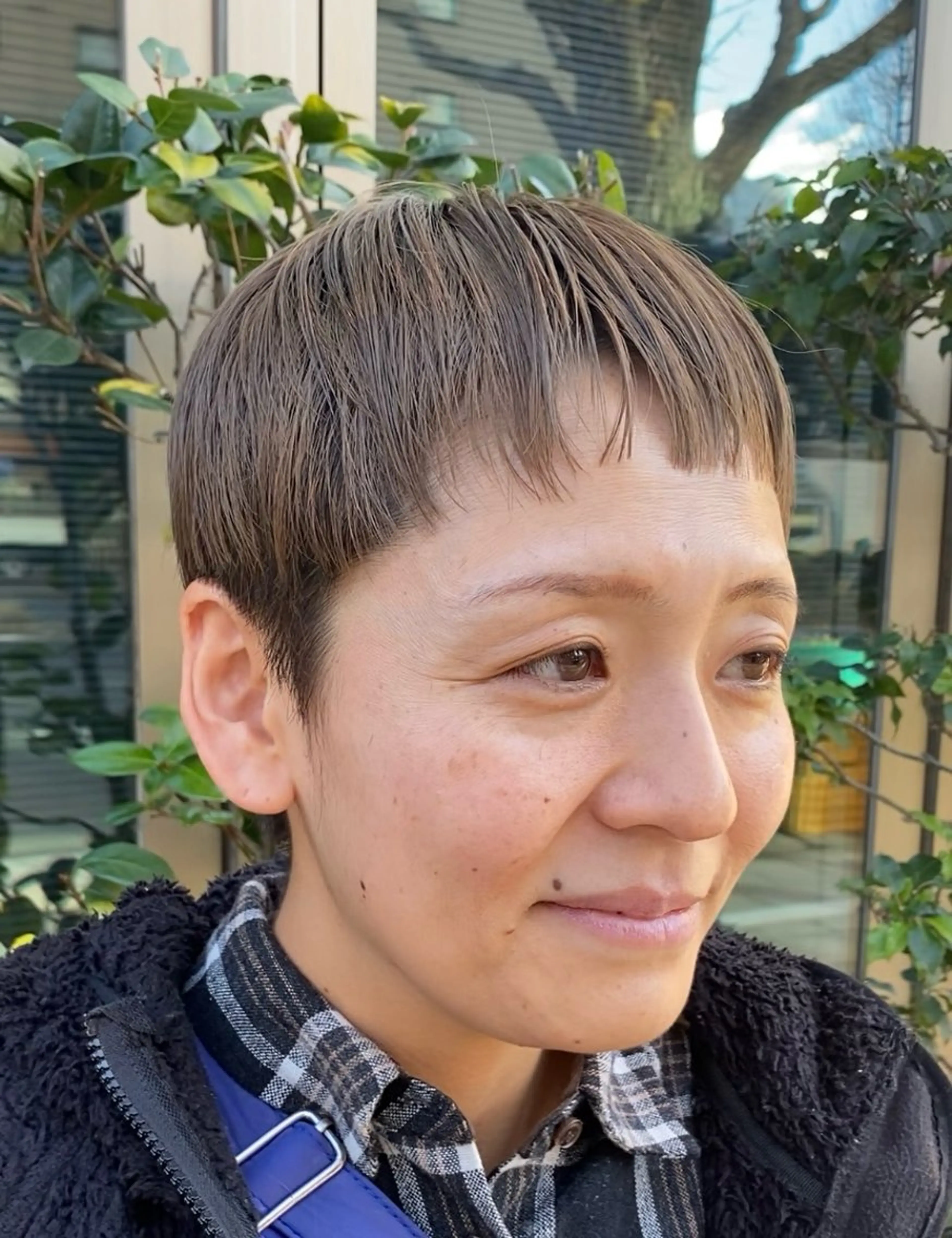 ショート ベリーショート ショートヘア 伊藤 優花のヘアスタイル