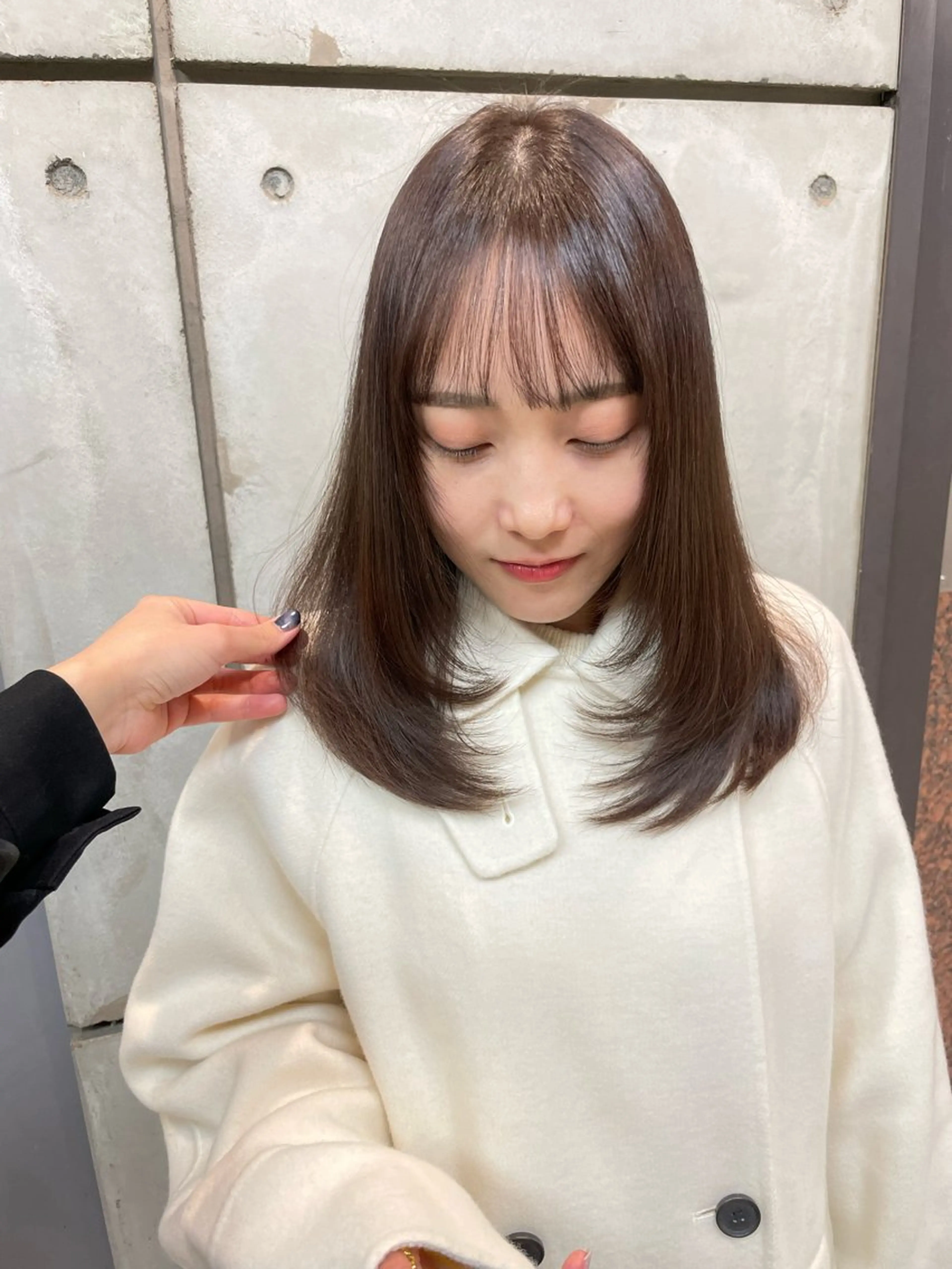 似合わせカットの写真