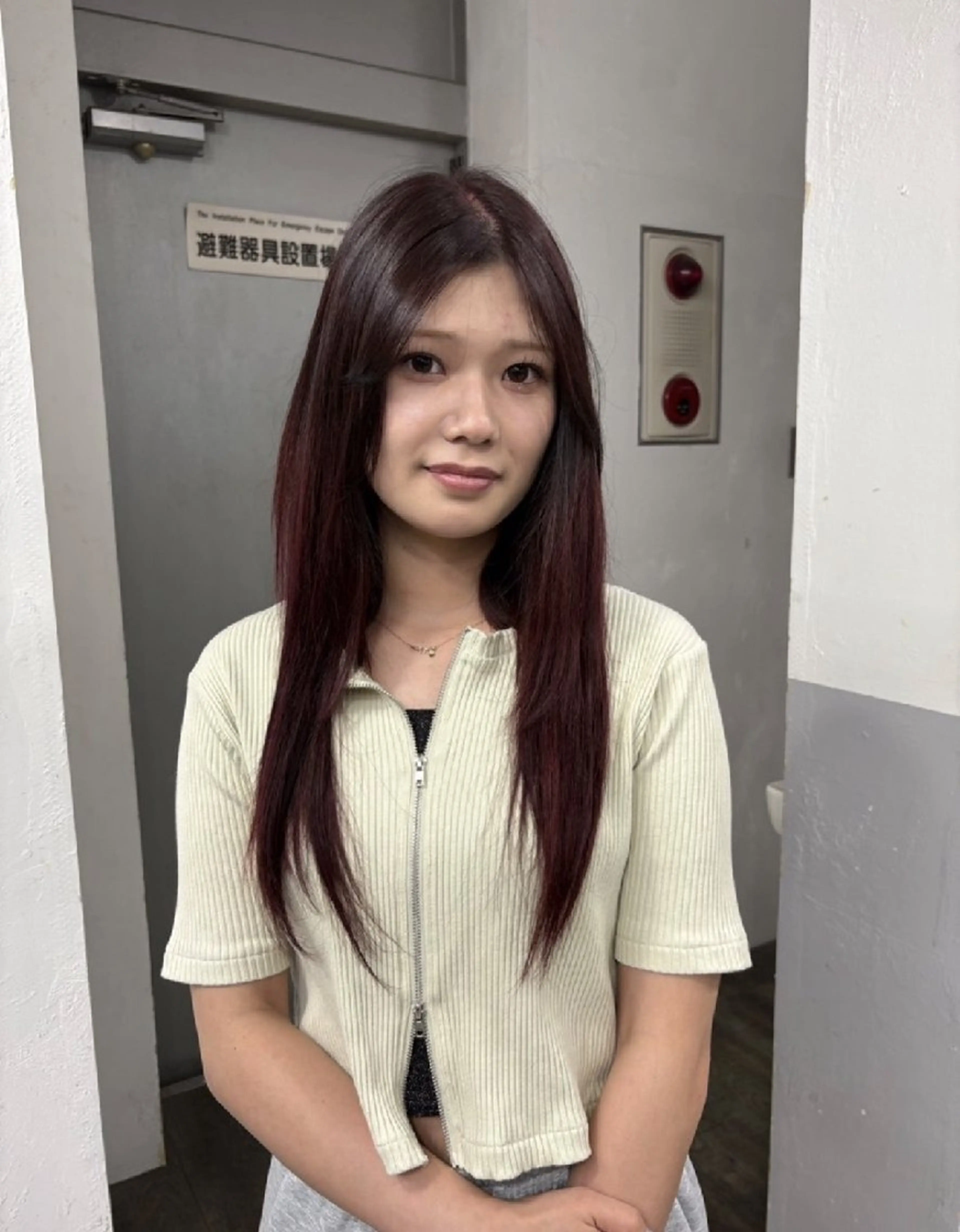 【プルエクステ】プラチナ毛質42cm/60本の写真