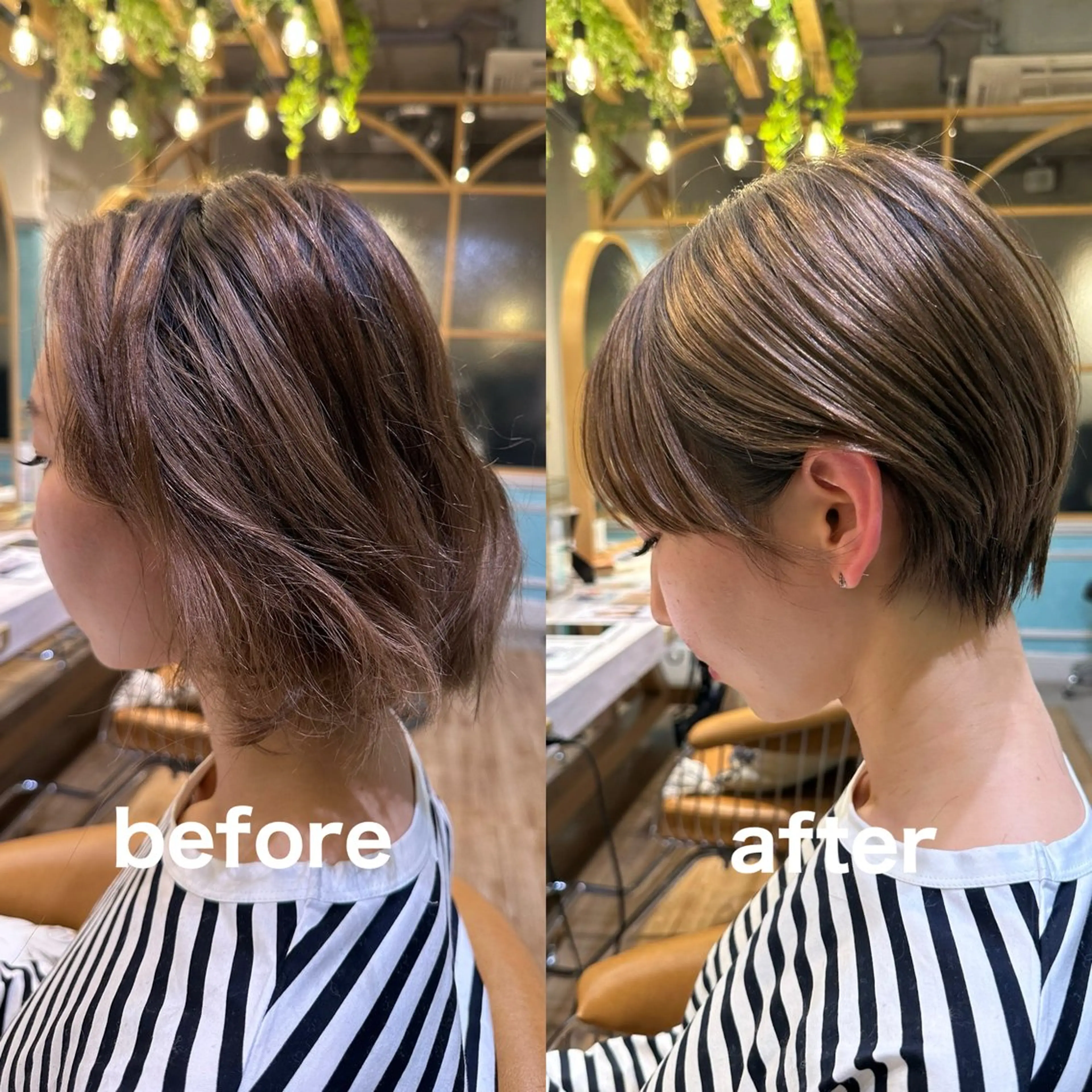 ショート ショートヘア カット ヘアカラー トリートメント ヘッドスパ taiga レイヤー /髪質改善/矯正🌈のヘアスタイル