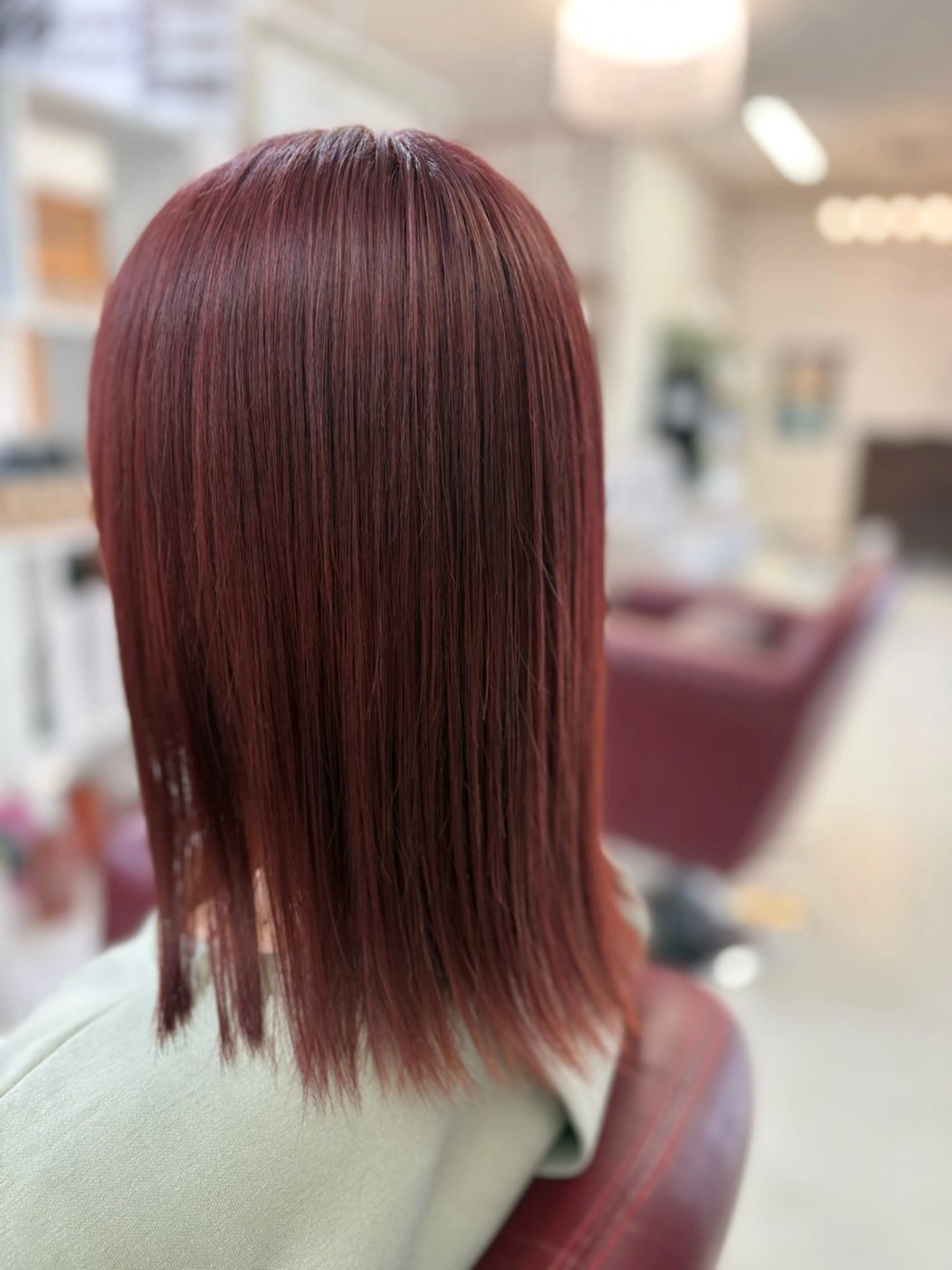 カラー レッドカラー ヘアカラー トリートメント CROSS⭐️ さいとうのヘアスタイル