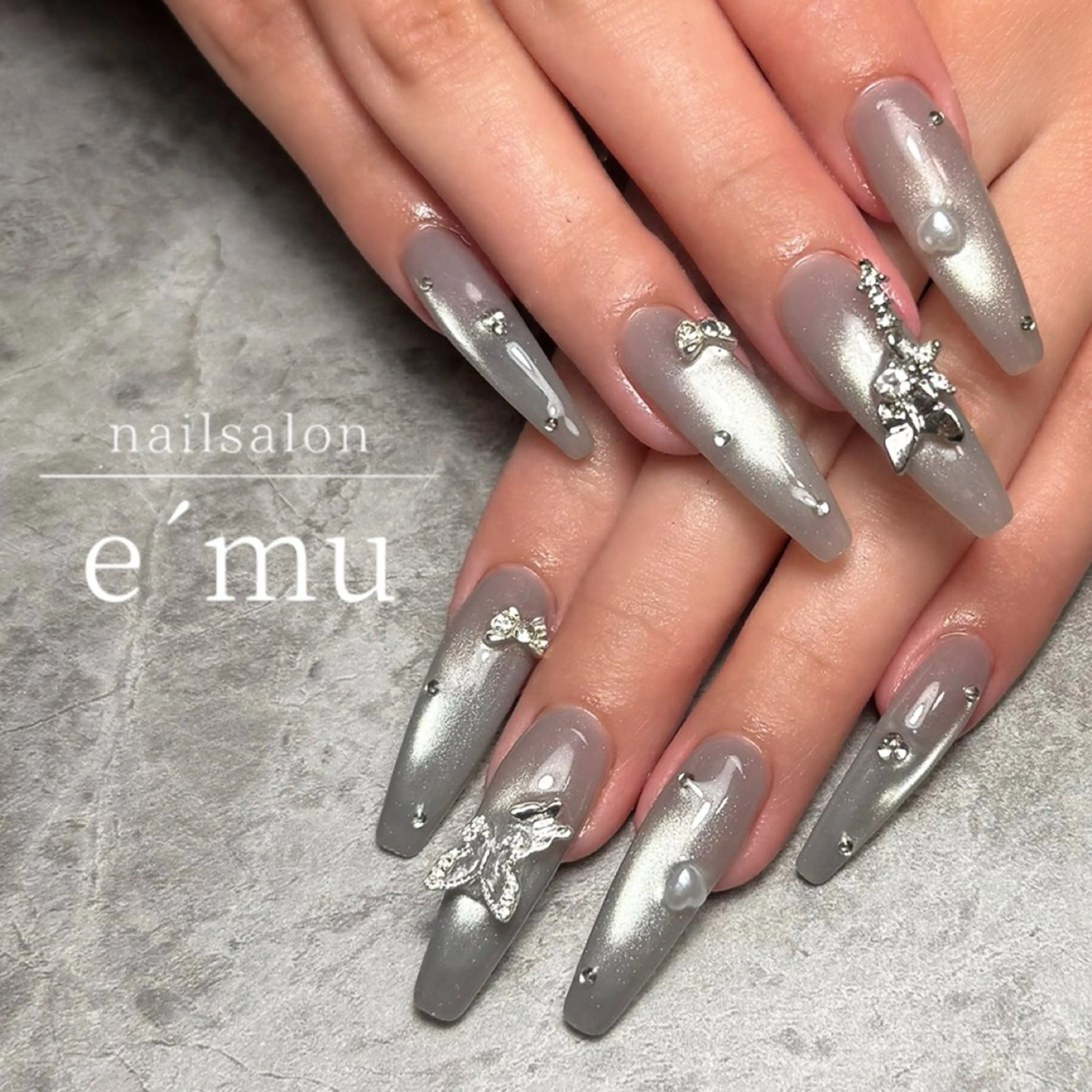 ネイル ハンドネイル nailsalon e´muのネイルデザイン