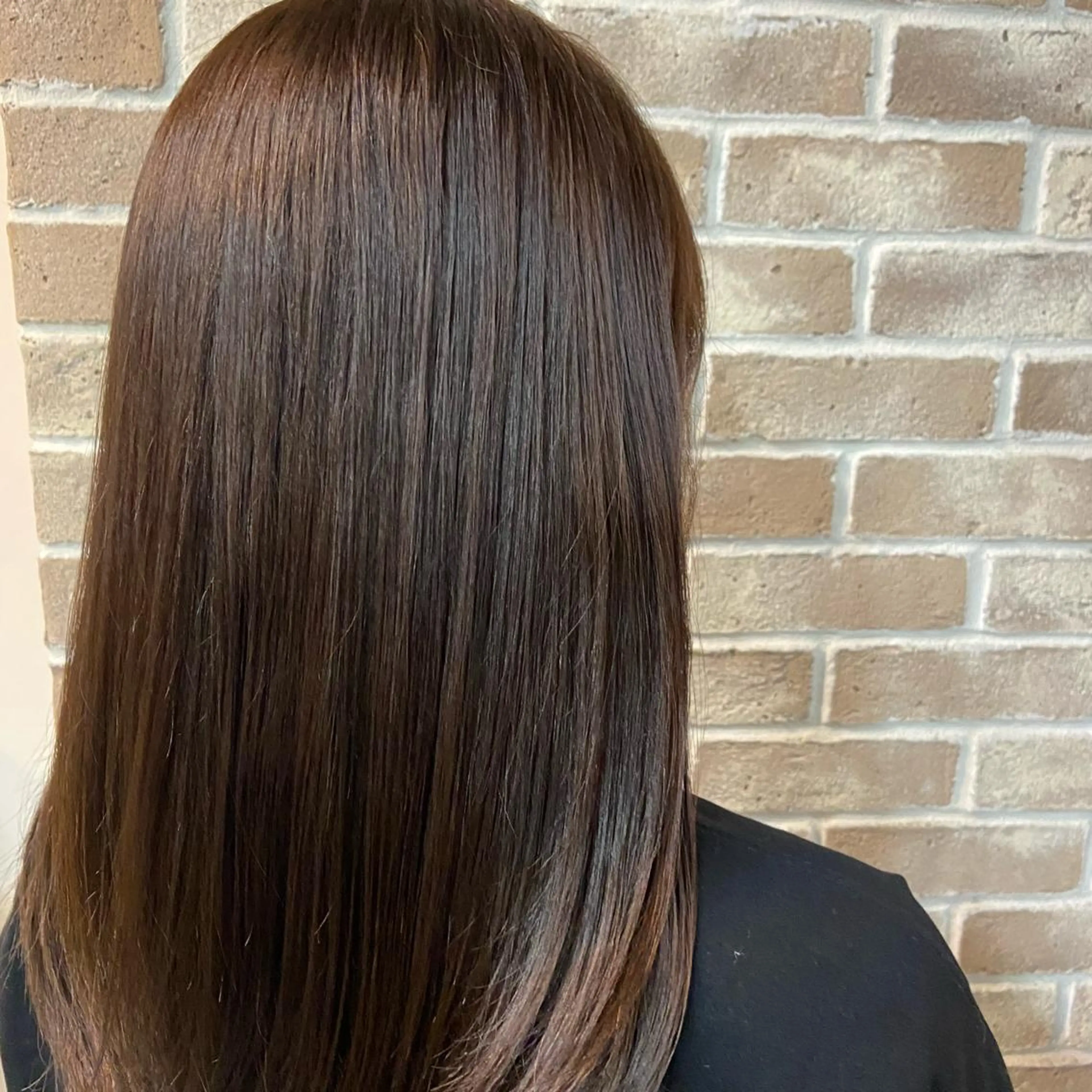 ロング ヘアカラー トリートメント 川崎 かなでのヘアスタイル