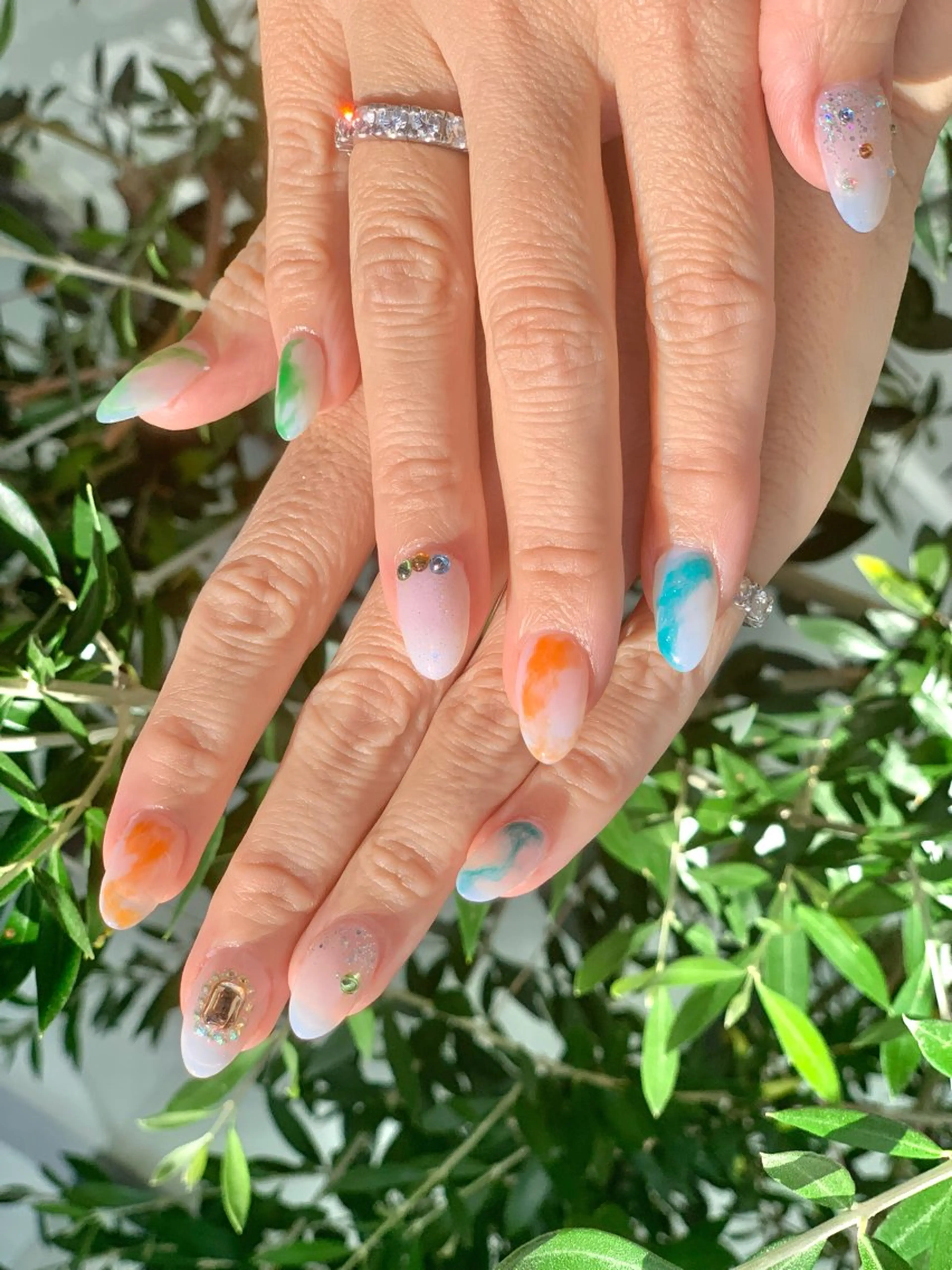 ネイル うるま市サロン Yuko Izawaのネイルデザイン