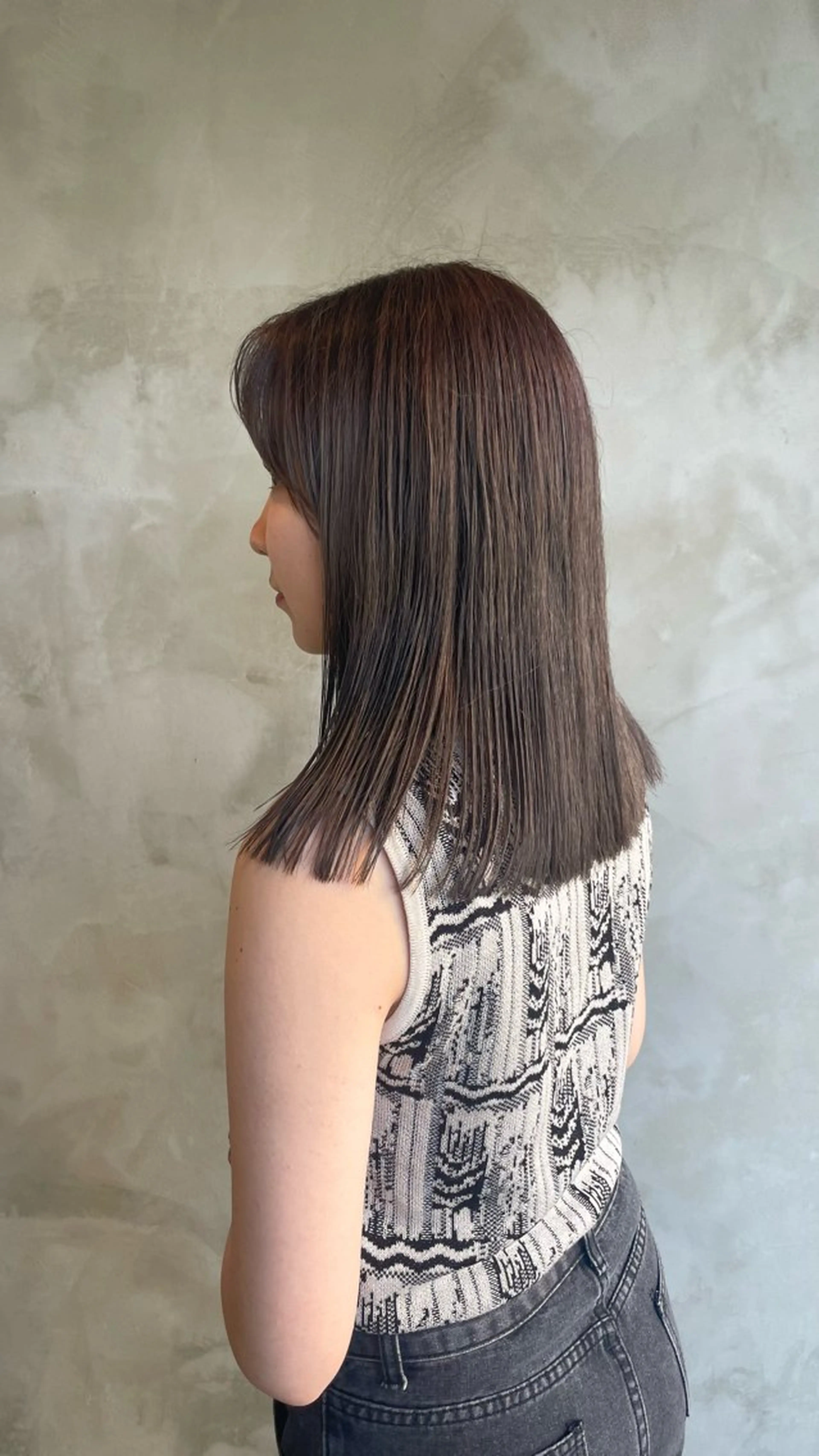 カラー 鎌田 梨瑚のヘアスタイル