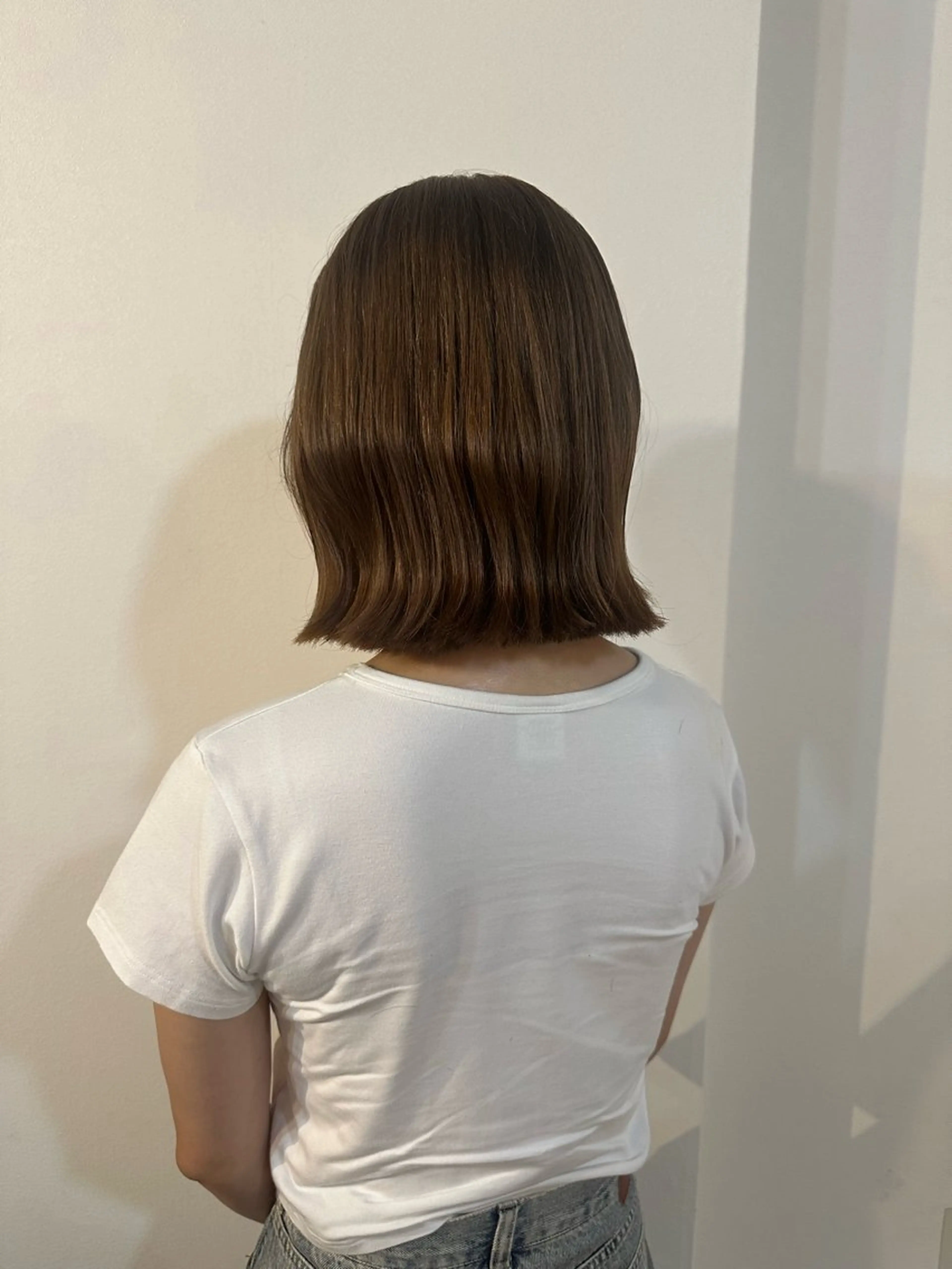 カラー ベージュカラー ブリーチ 透明感カラー ヘアカラー Sherry/R 三川町　木村祐里奈のヘアスタイル