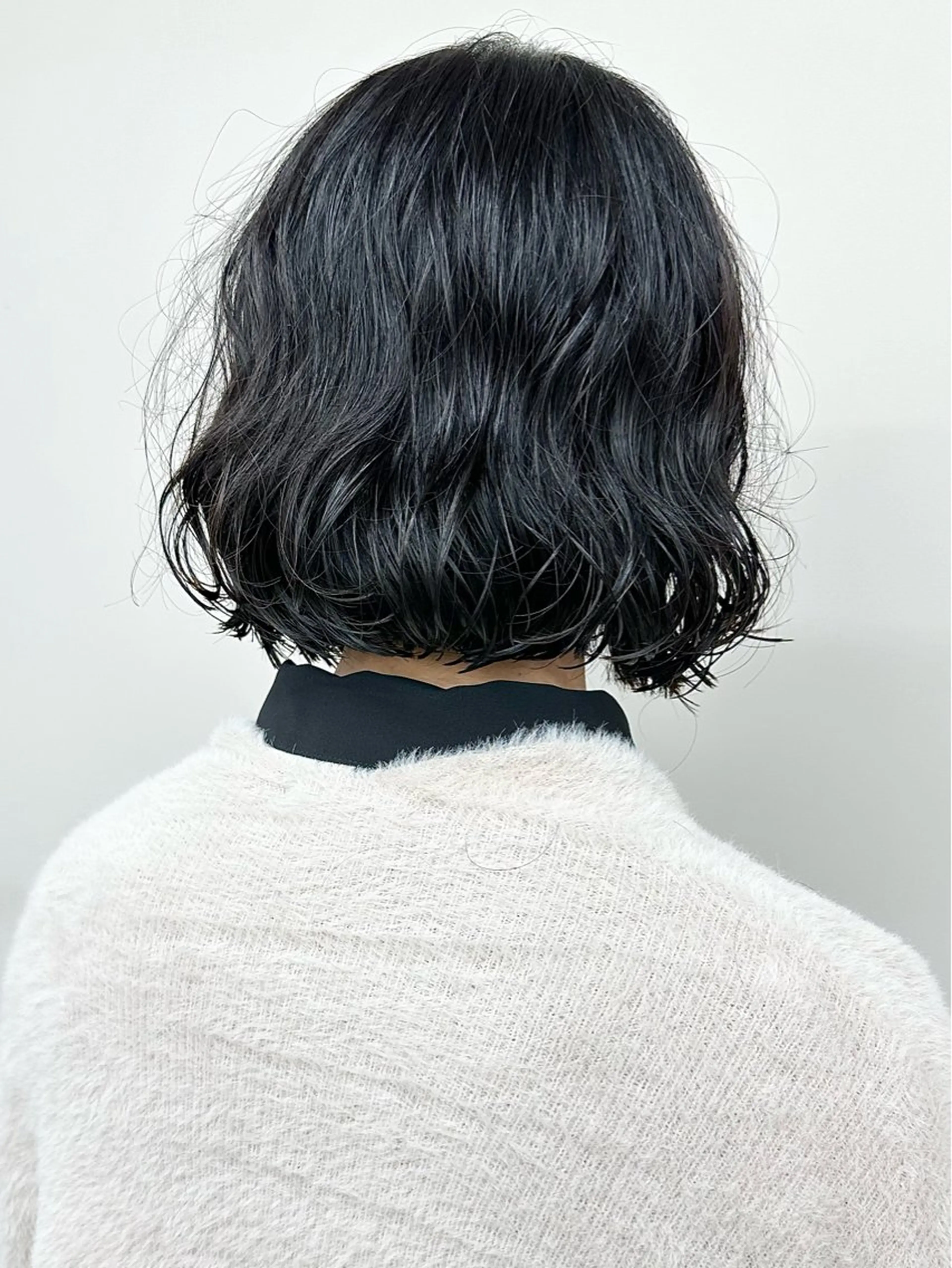 ミディアム パーマ カット パーマ ボブ/ゆるふわ ボブパーマ/とういのヘアスタイル