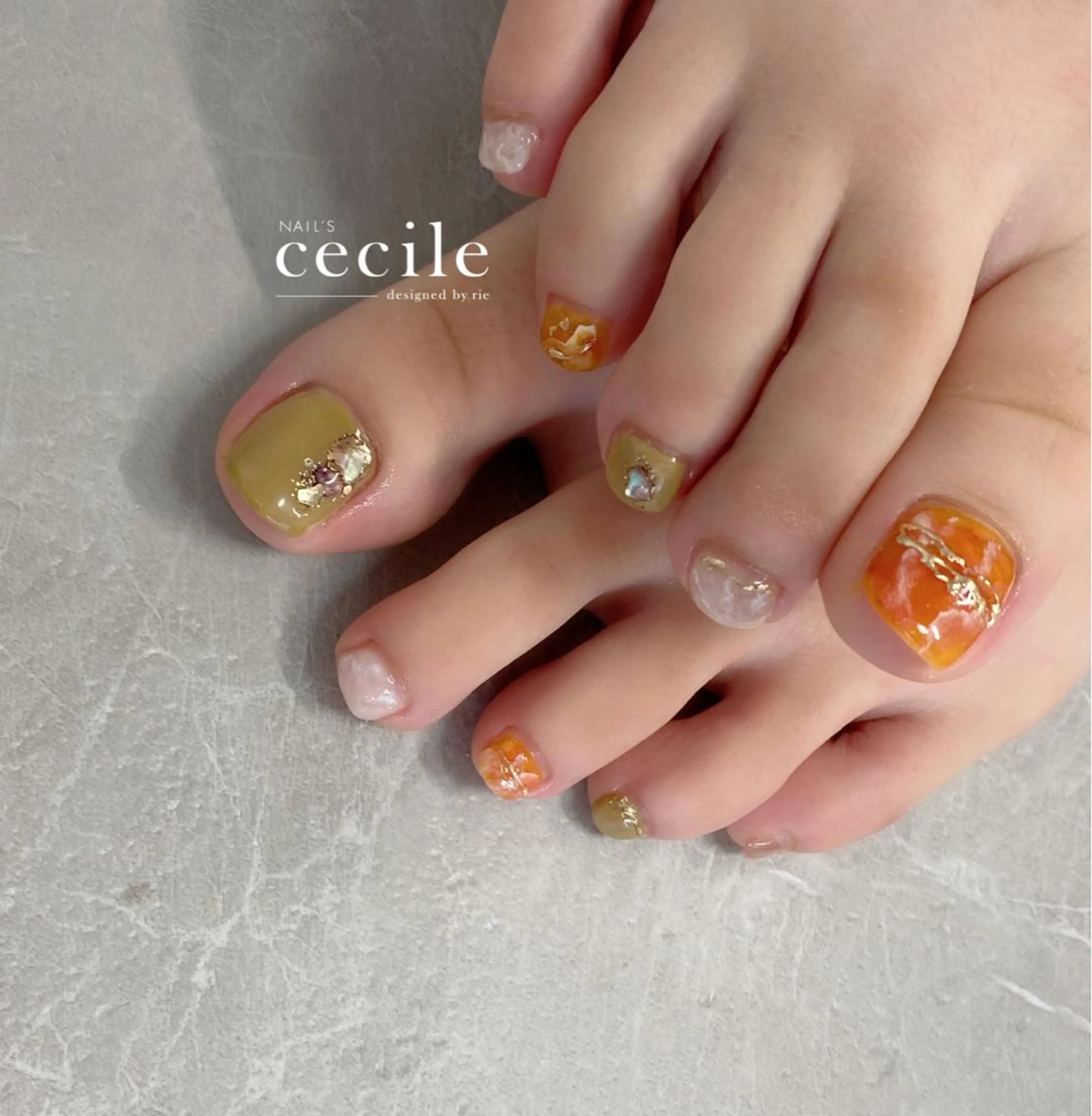 ネイル Nail's  Cecile所属・Cecile Rieのネイルデザイン
