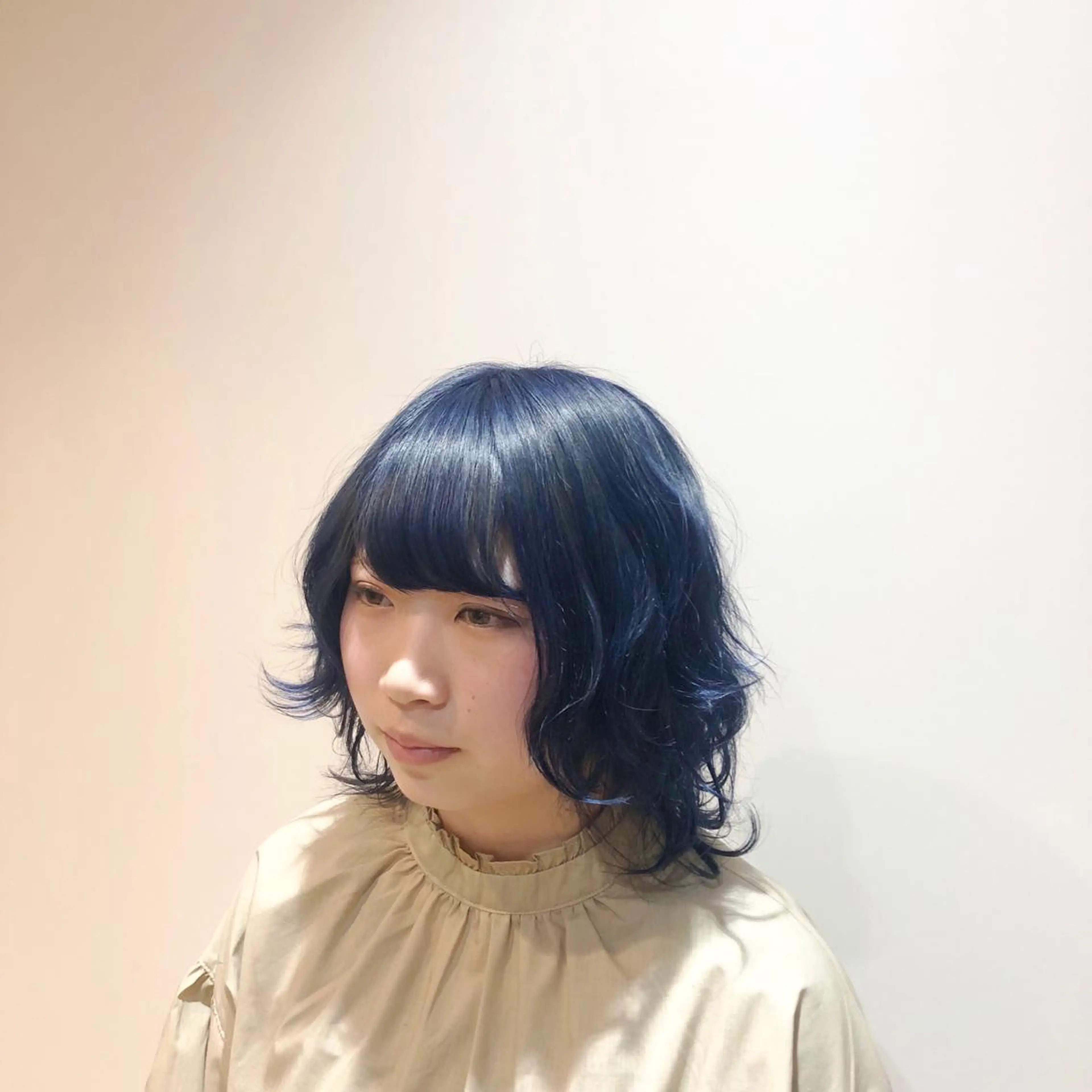 ミディアム カラー scene自由が丘所属・自由が丘/メンズ/ ボブ/田丸のヘアスタイル