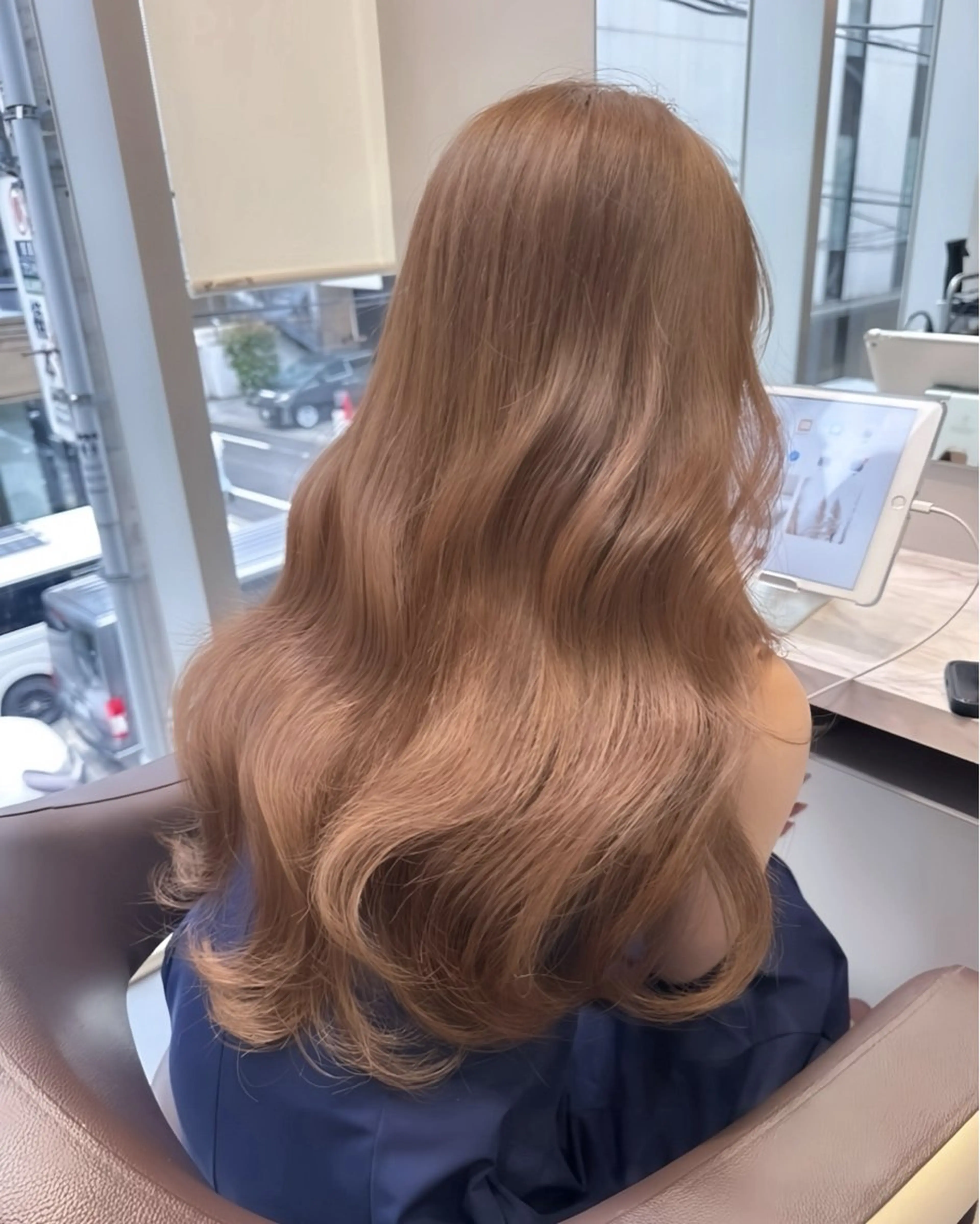 ロング カラー ダブルカラー🤍 髪質改善／原島のヘアスタイル