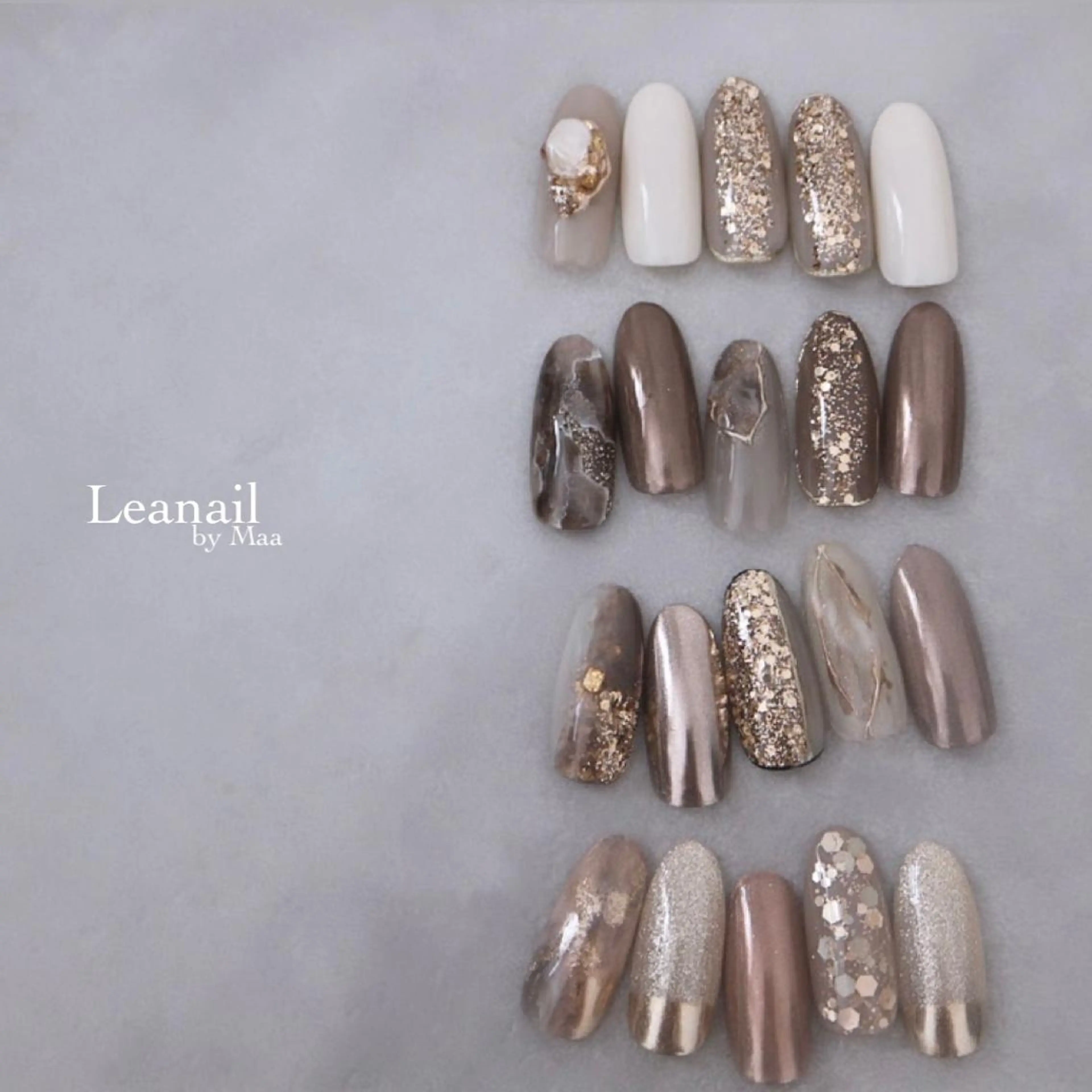ネイル private_ salon.Leaのネイルデザイン