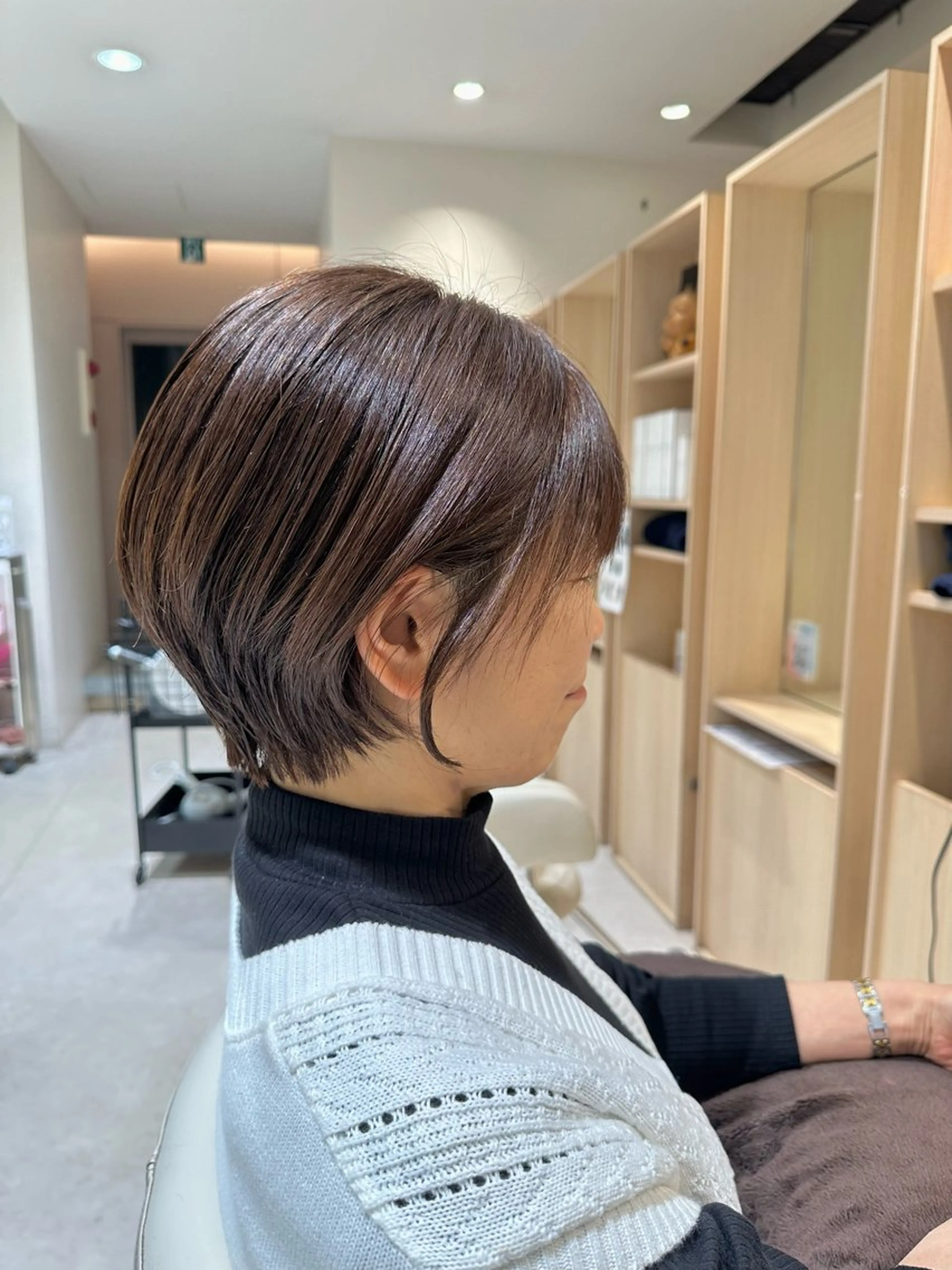 ショート 梅本 夢香のヘアスタイル