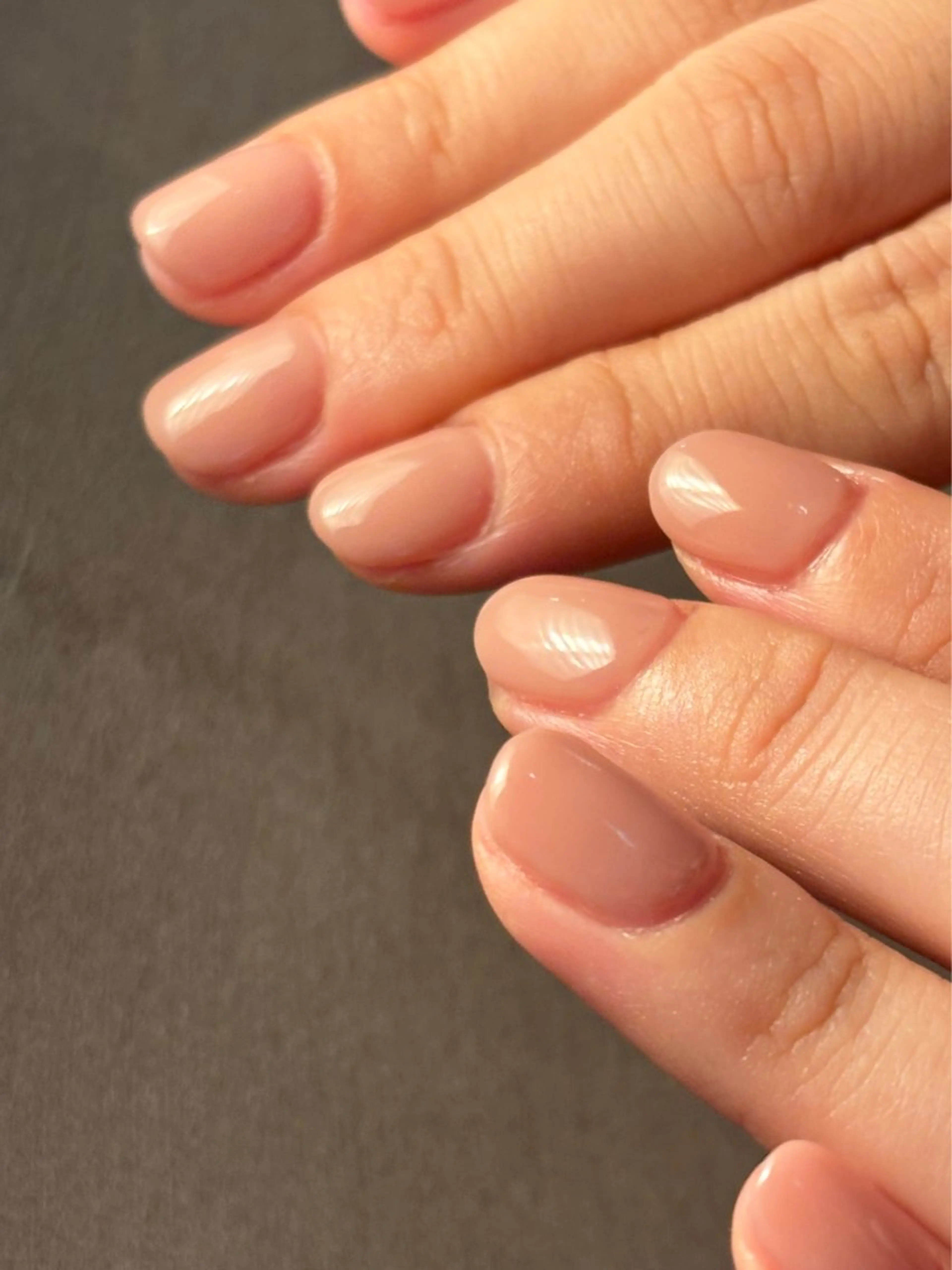 ネイル ワンカラーネイル ハンドネイル モデル募集🍑渋谷 Nanamiのネイルデザイン