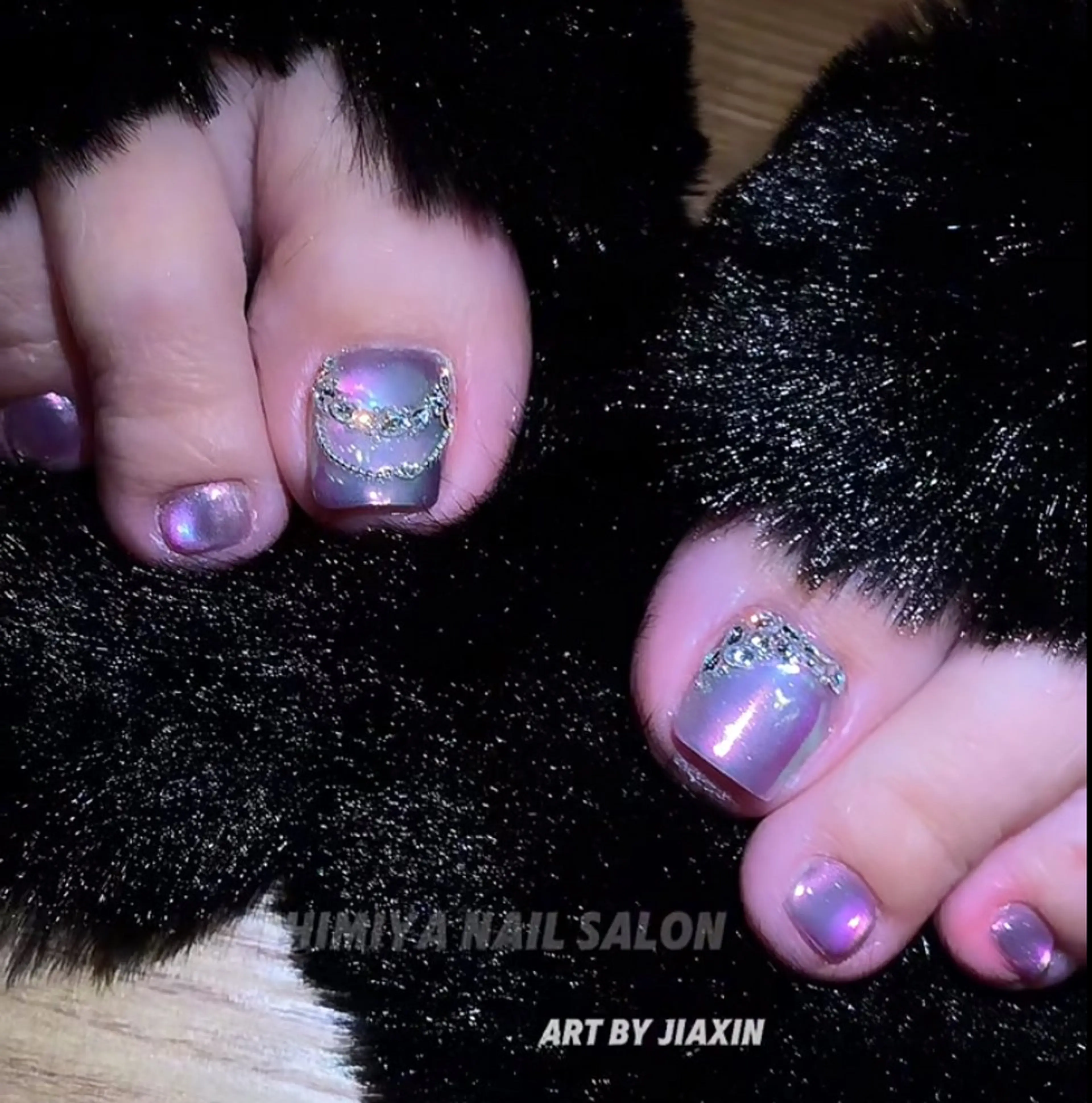 Foot親指デザイン2本¥6000→￥5500の写真