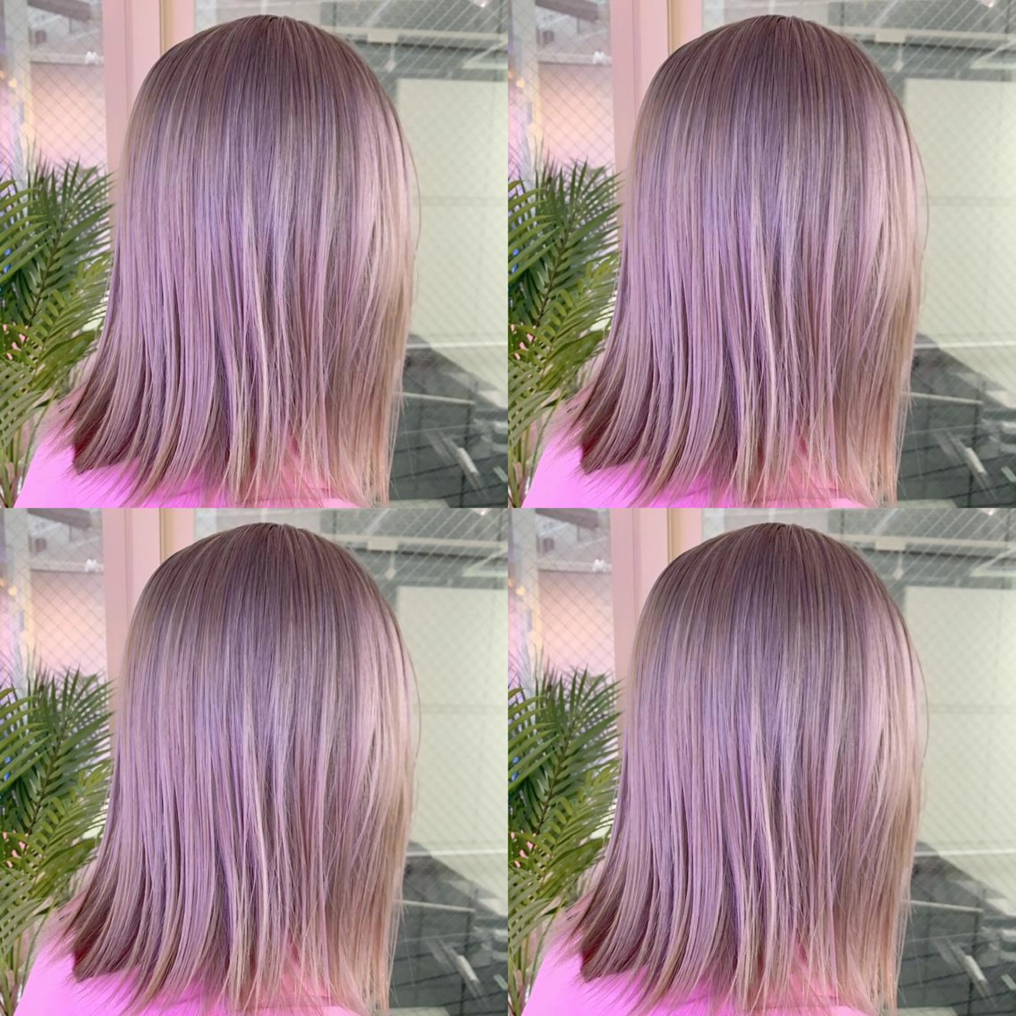 ミディアム ヘアカラー プルエクステ 🖤MIYUのヘアスタイル