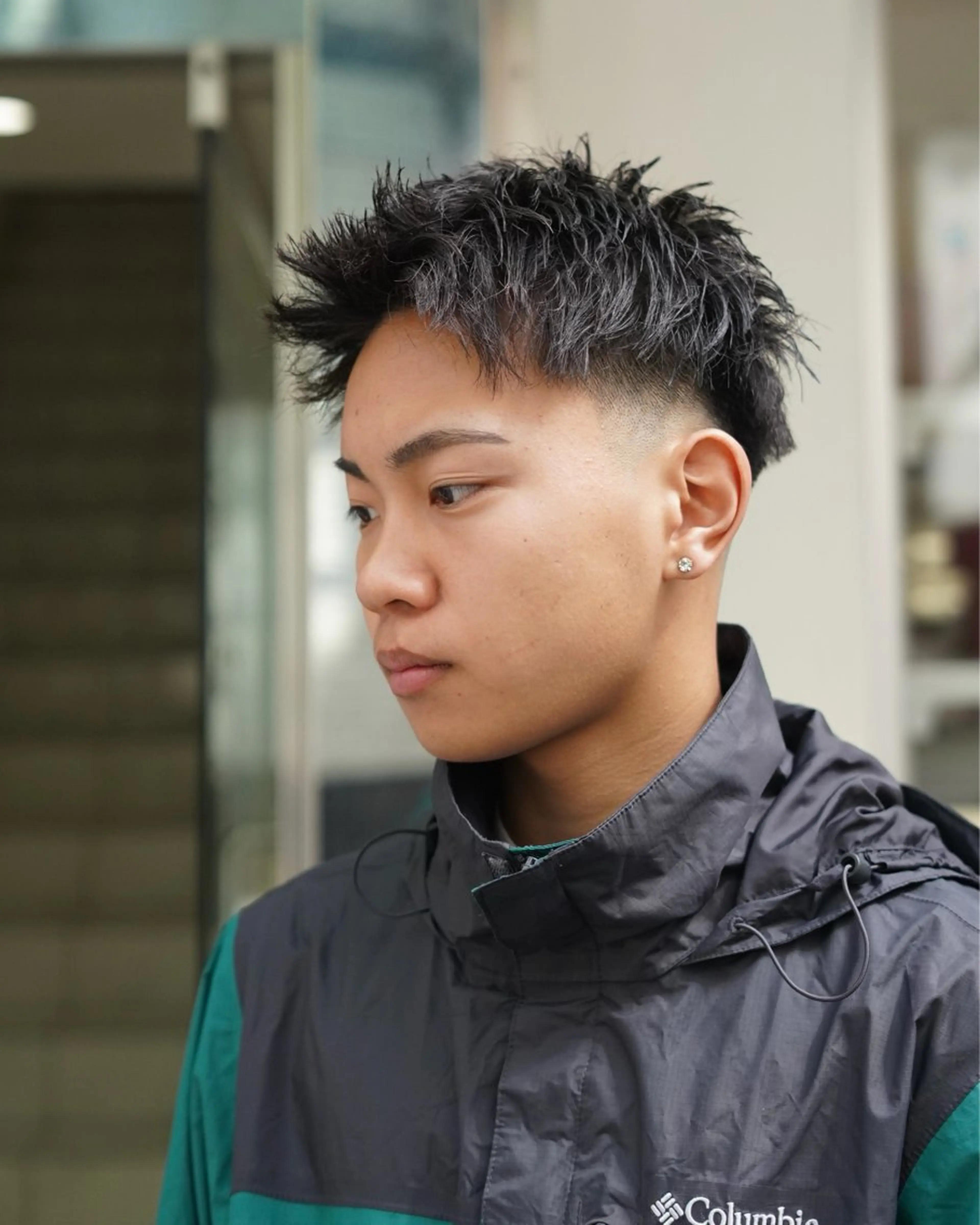 ショート パーマ メンズ モヒカン スパイキーショート ショートヘア カット パーマ メンズスパイキー特化 ayumuのヘアスタイル