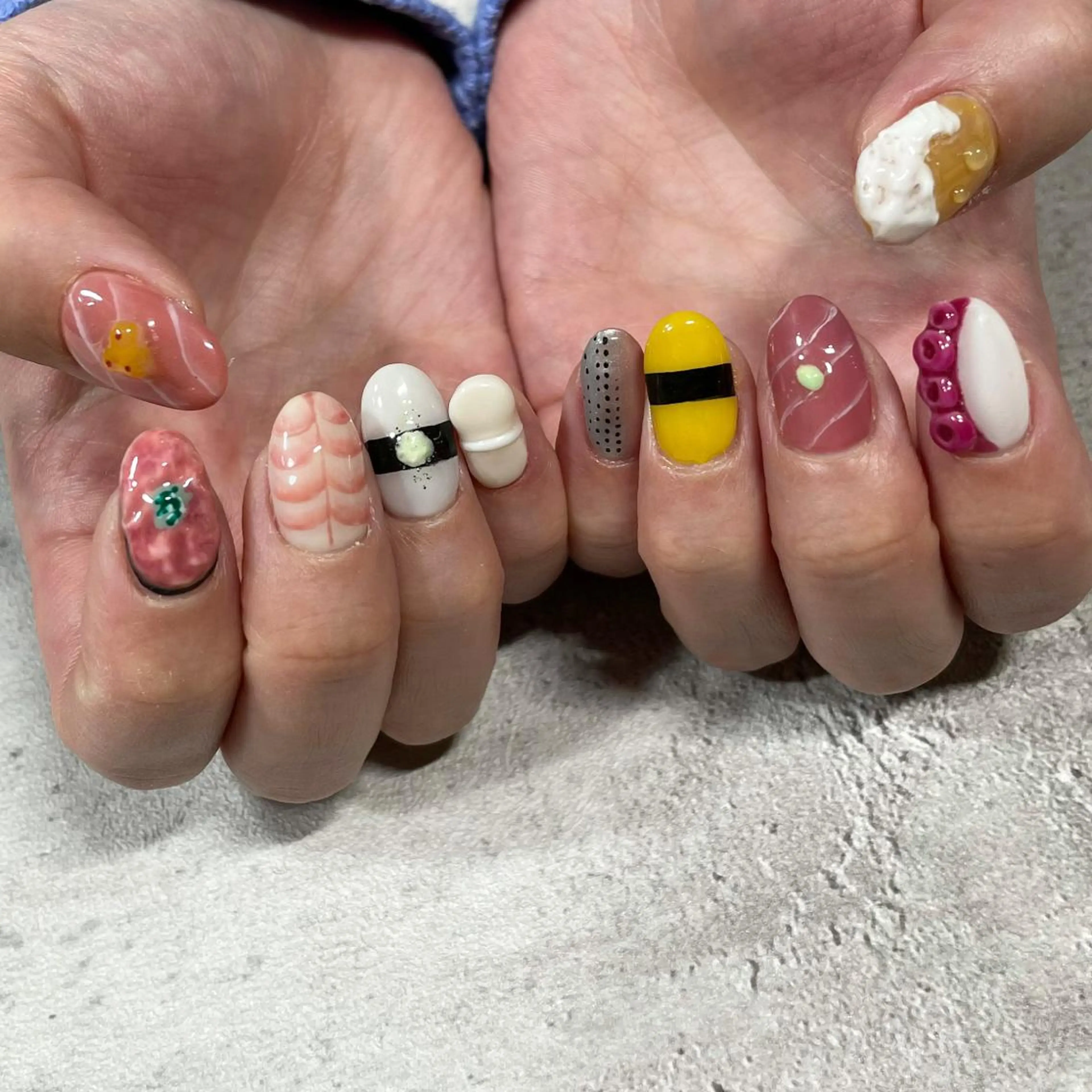 ネイル 東 千夏のネイルデザイン